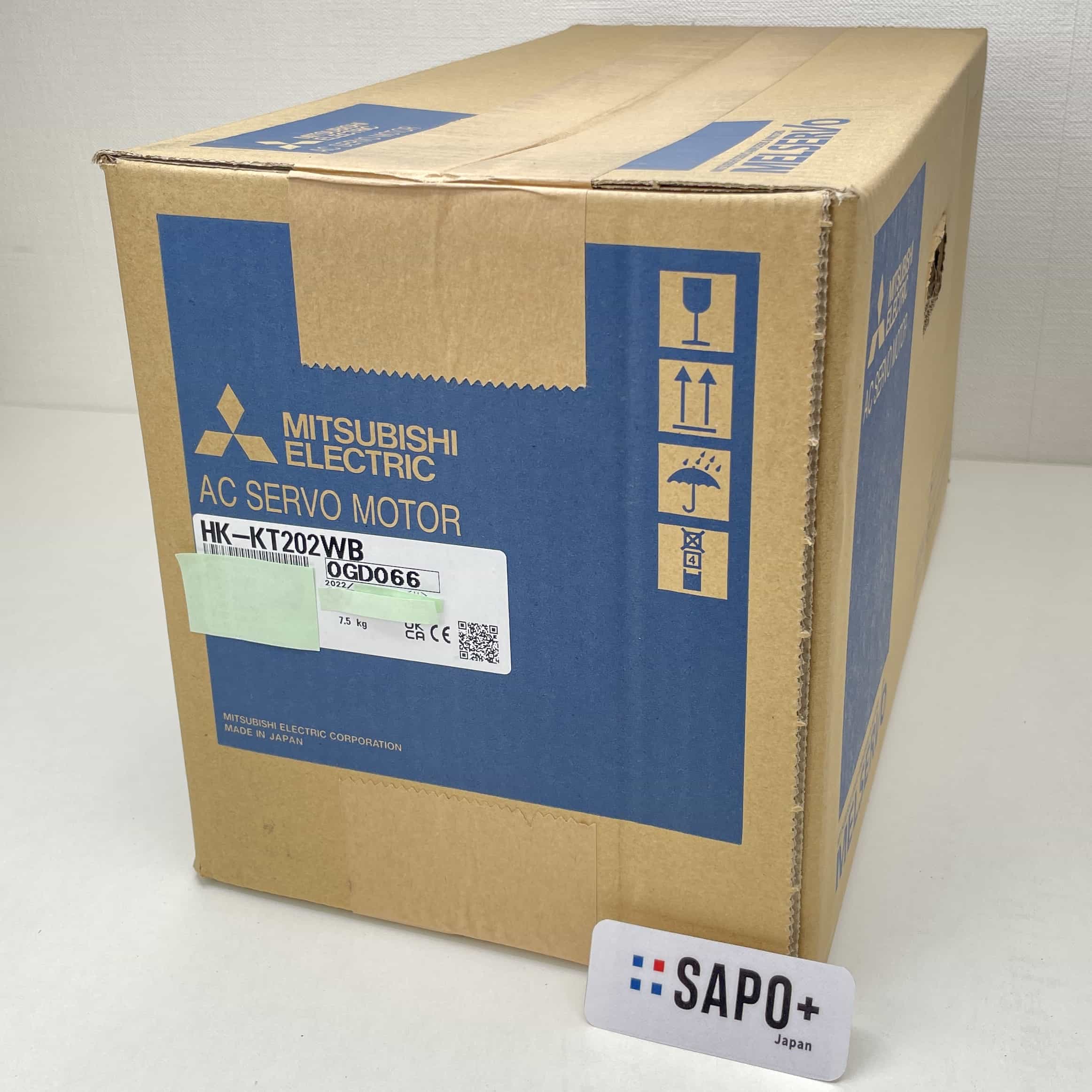 HK-KT202WB 2022年製  ACサーボモータ（低慣性・中容量・電磁ブレーキ付・フラットタイプ） 三菱電機