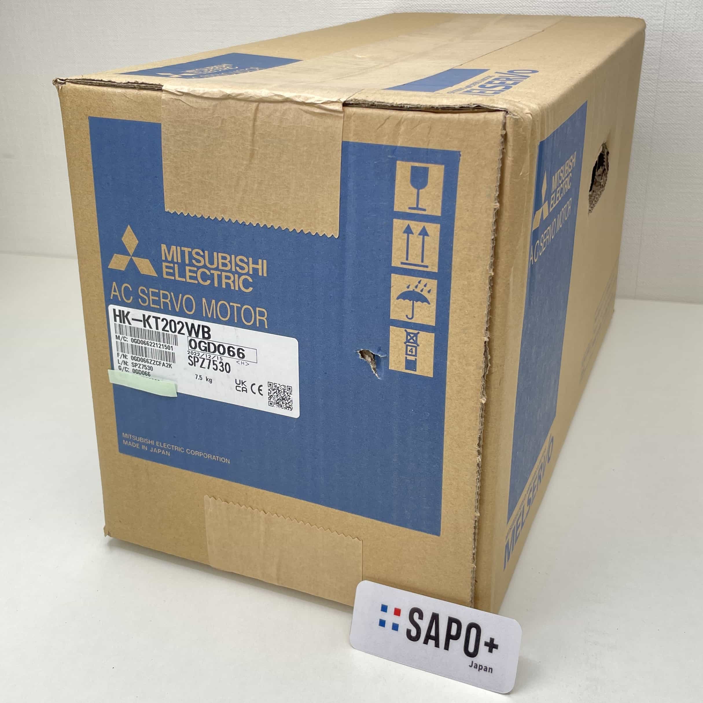 HK-KT202WB 2022年製 ACサーボモータ（低慣性・中容量・電磁ブレーキ付・フラットタイプ） 三菱電機
