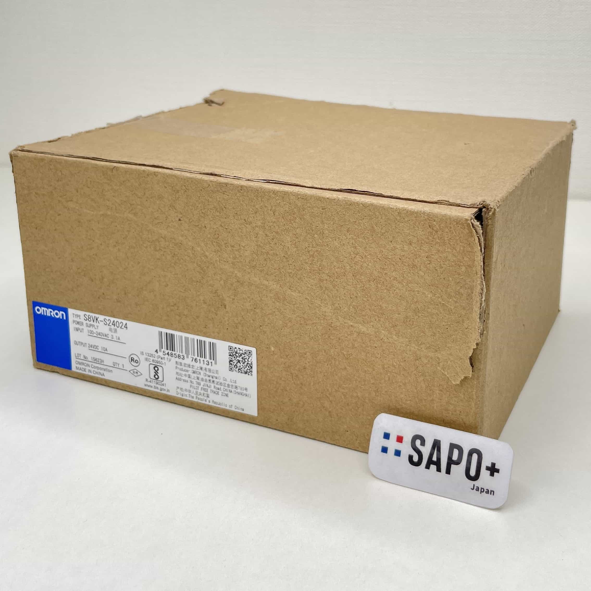 S8VK-S24024  箱開封済 スイッチング・パワーサプライ（容量240Wタイプ） オムロン
