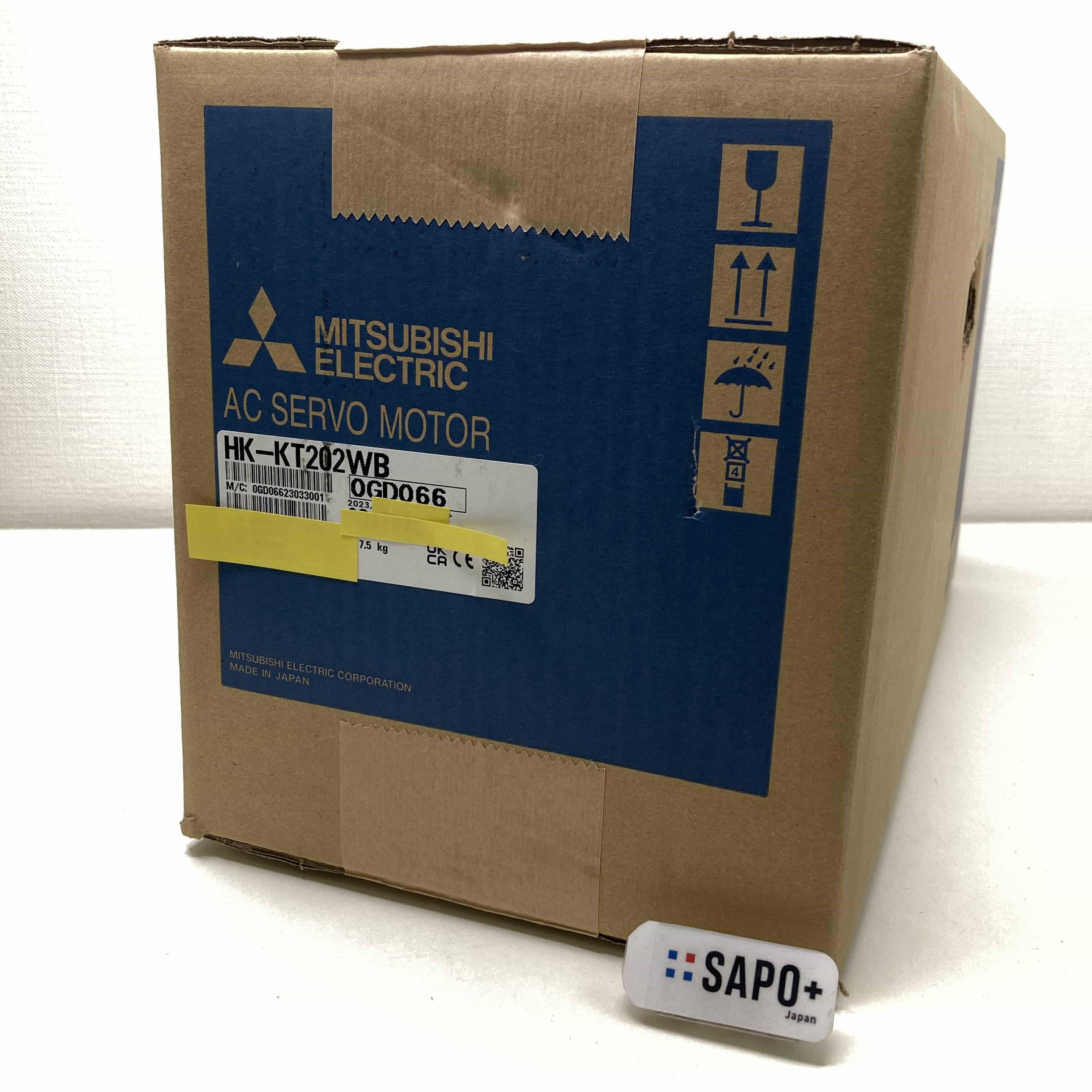 HK-KT202WB 2023年製 ACサーボモータ（低慣性・中容量・電磁ブレーキ付・フラットタイプ） 三菱電機
