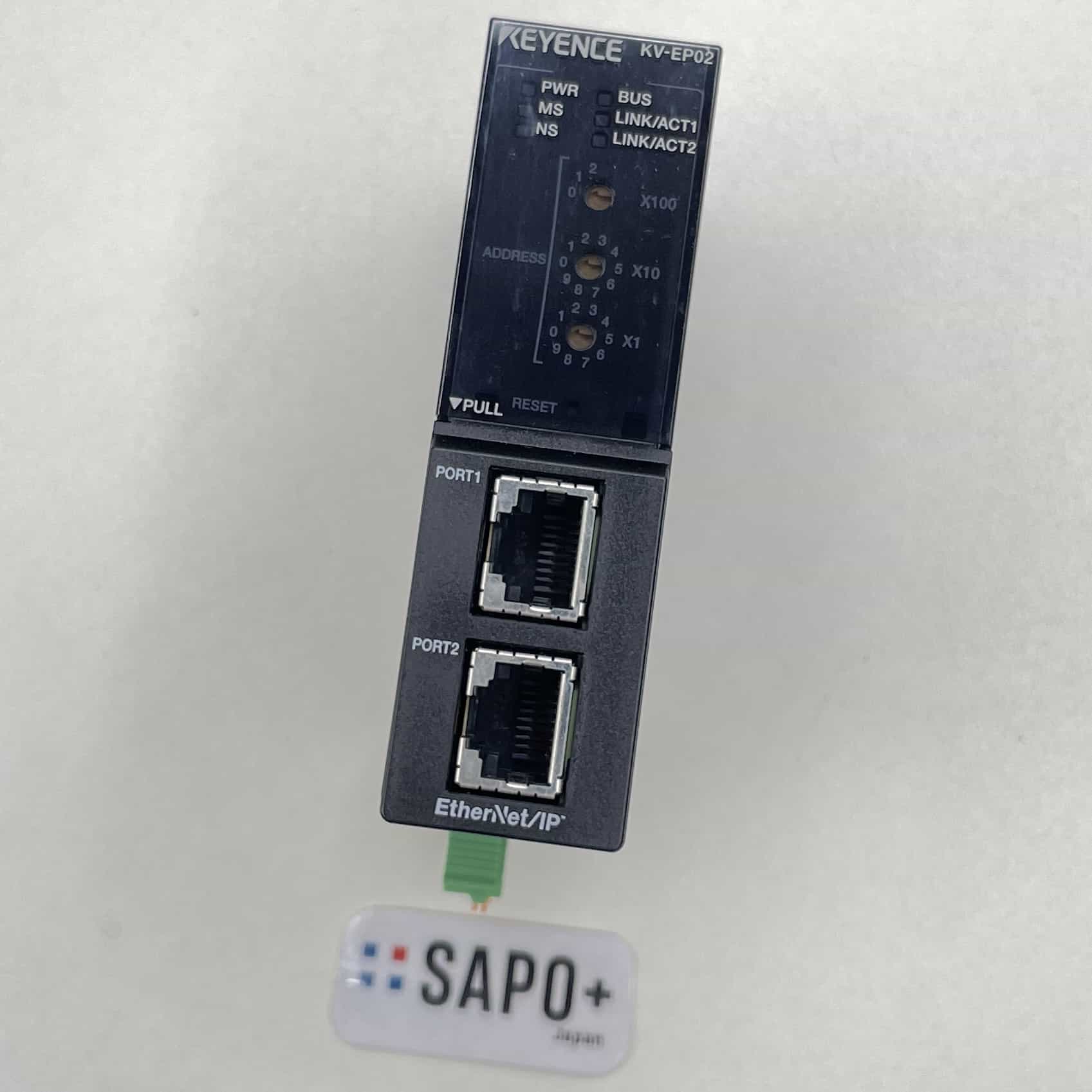 KV-EP02 PLC（KV-8000/7000シリーズ） EtherNet/IP通信拡張ユニット キーエンス