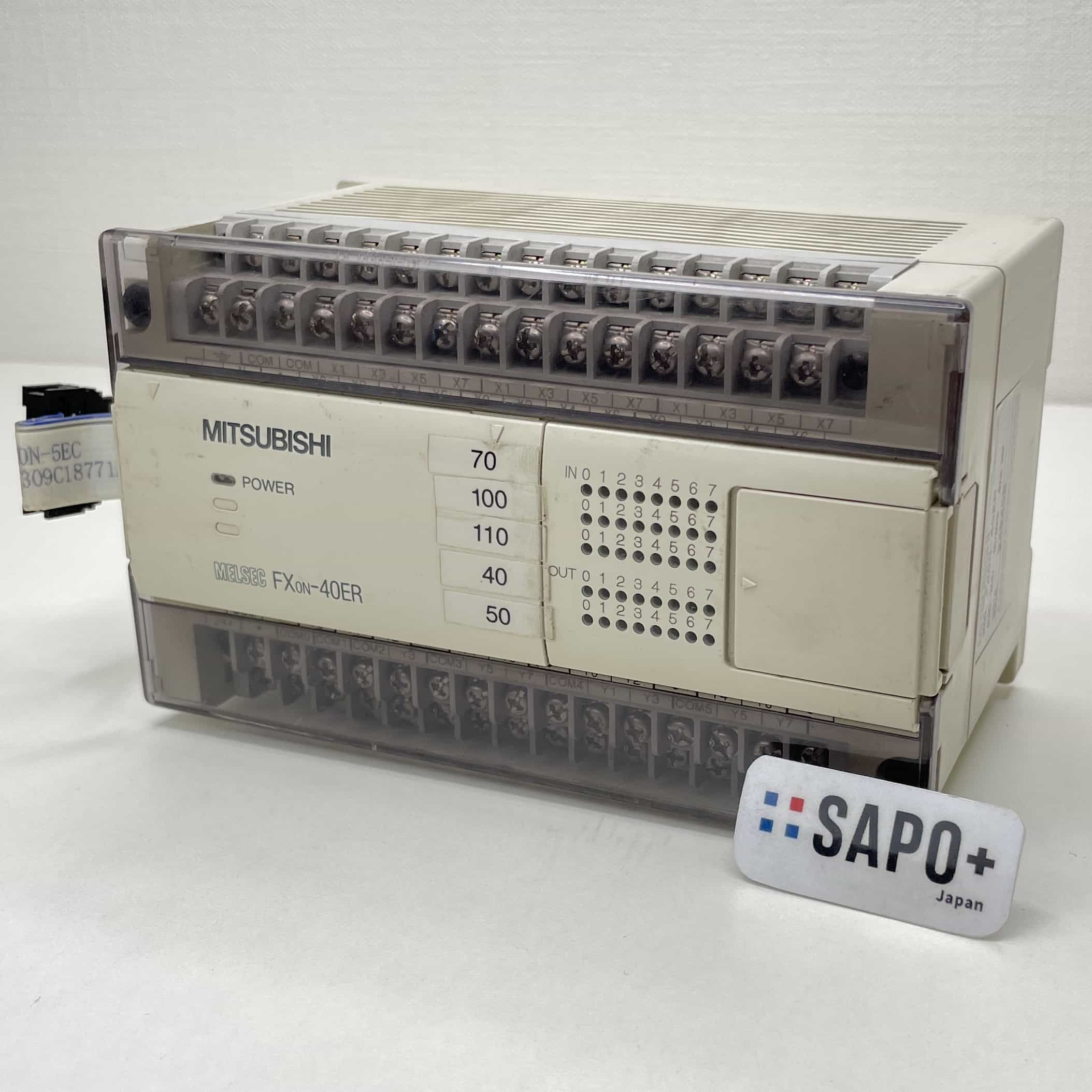 FX0N-40ER 拡張ユニット（入出力複合・リレー出力・AC電源仕様） 三菱電機