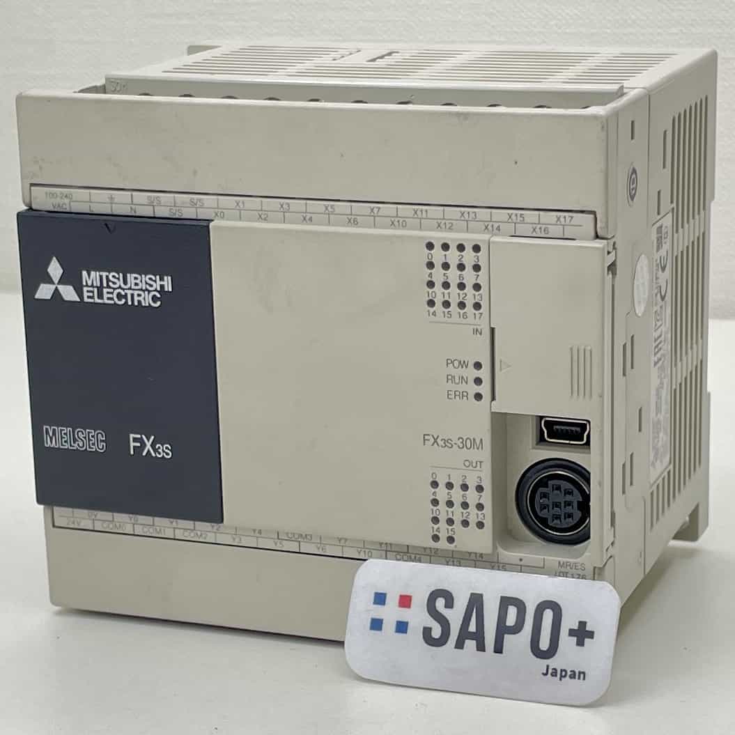 FX3S-30MR/ES 2017年製 基本ユニット（リレー出力・AC電源仕様） 三菱電機