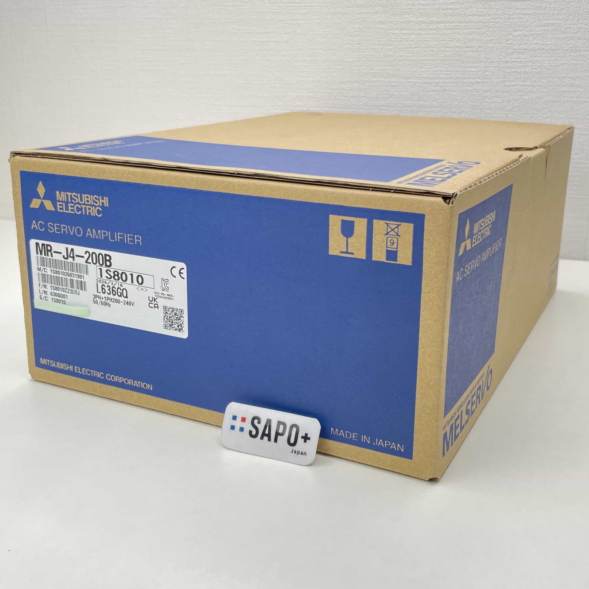 MR-J4-200B 2026年製 サーボアンプ（SSCNET?/H対応・2kW用） 三菱電機