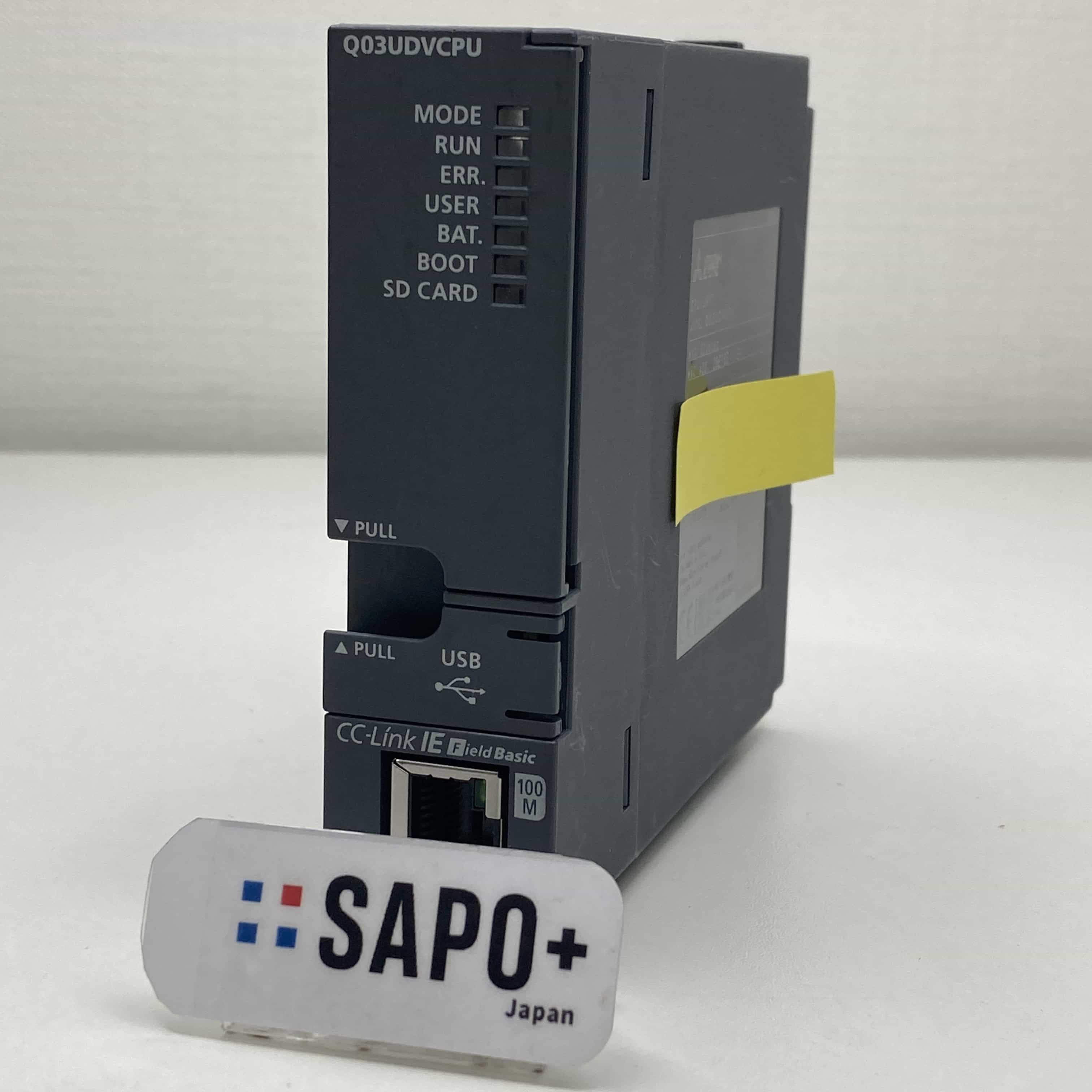 Q03UDVCPU 2020年製 初期化済 CPUユニット 三菱電機