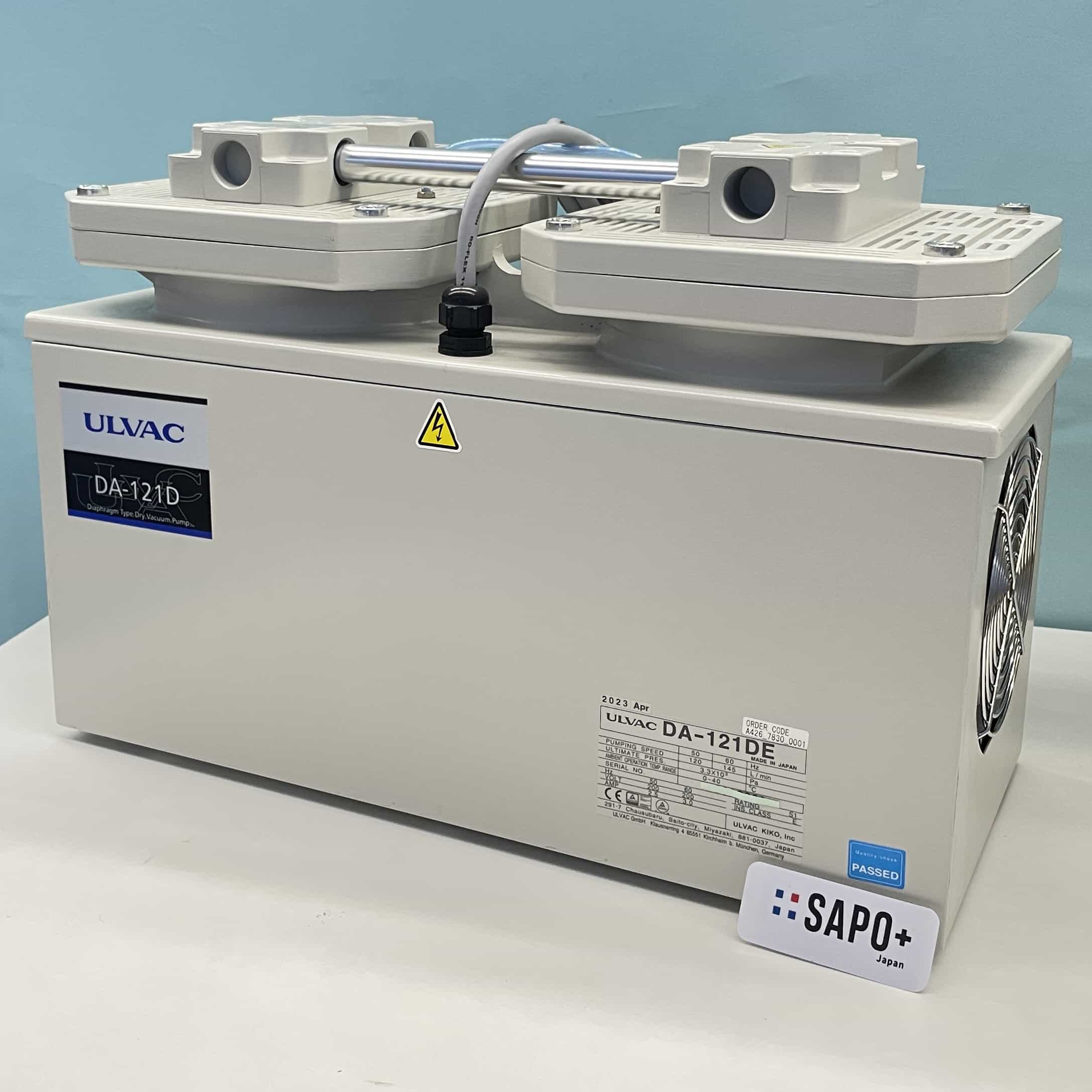 DA-121D ダイヤフラム型ドライ真空ポンプ ULVAC