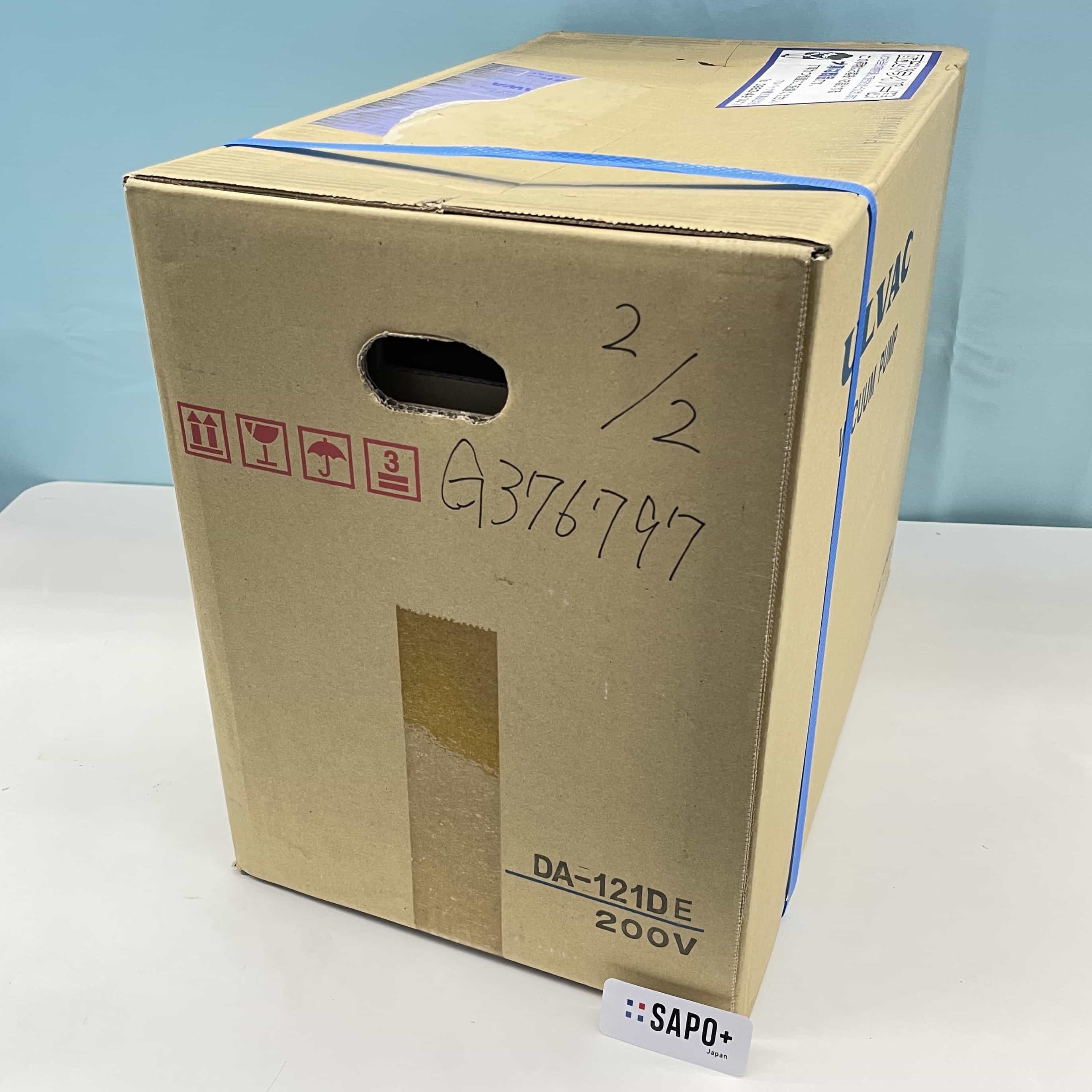 DA-121DE ダイヤフラム型ドライ真空ポンプ（CEマーキング・耐食仕様） ULVAC