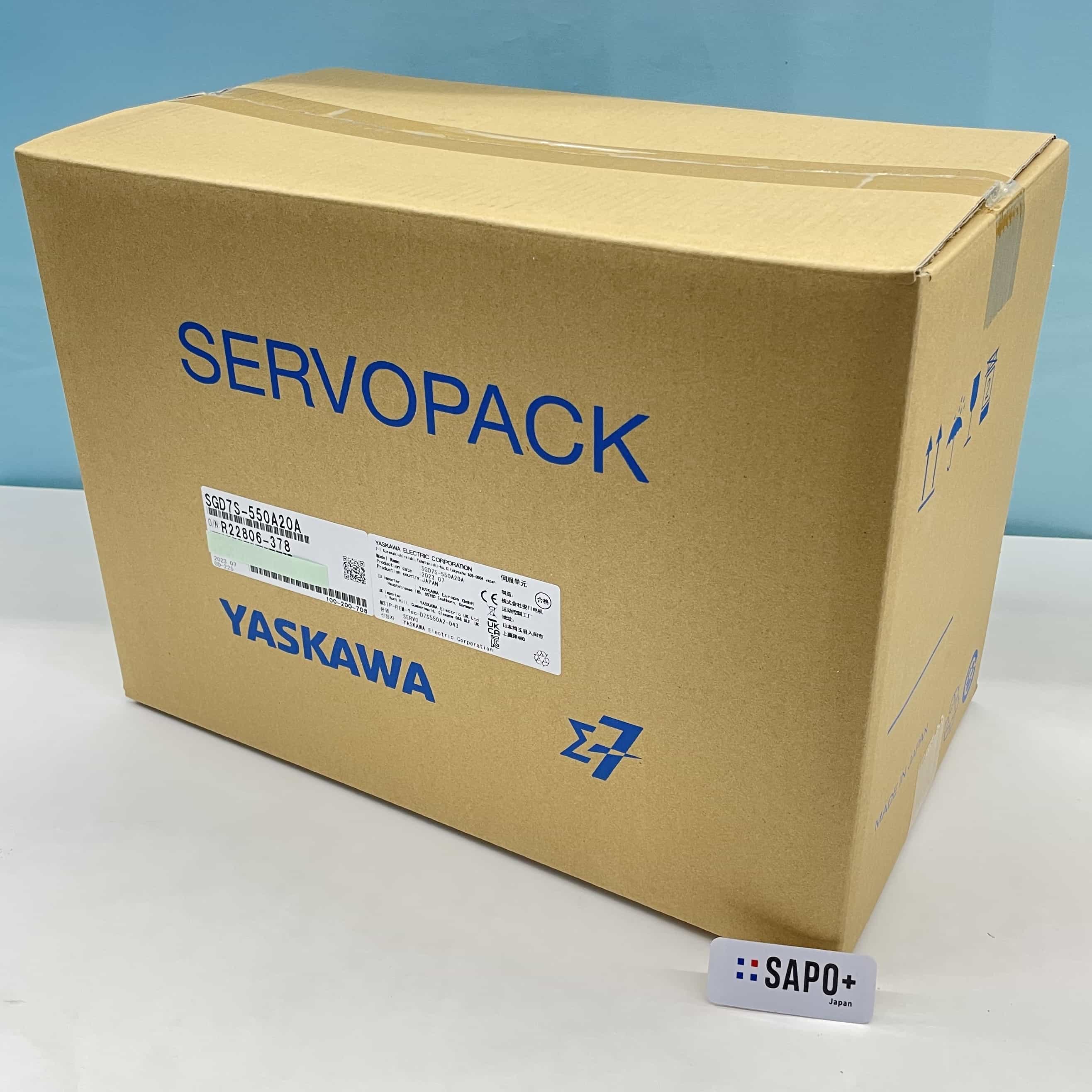 SGD7S-550A20A 2023年製 箱開封済 サーボパック（サーボアンプ・1軸タイプ・5.5kW用） 安川電機
