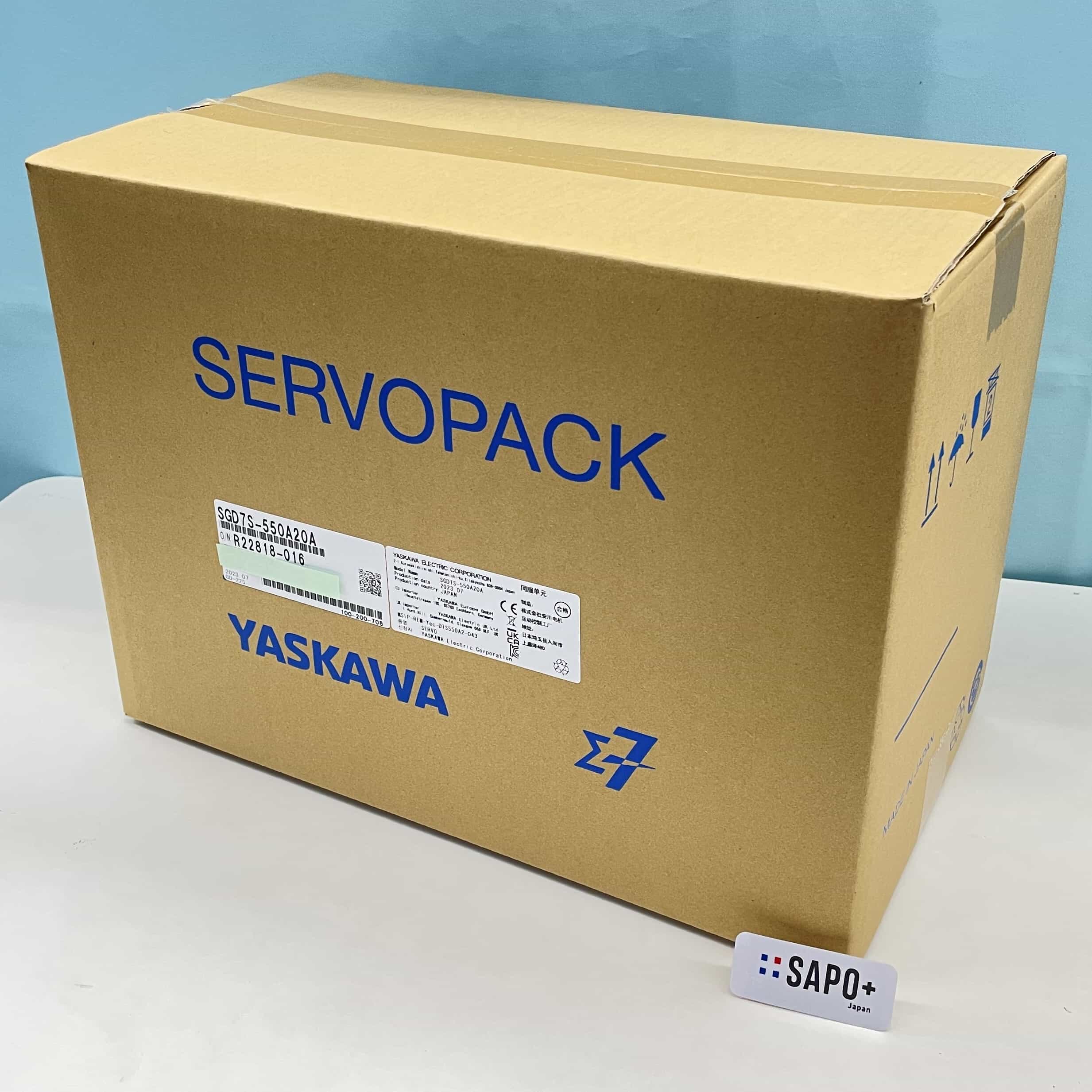 SGD7S-550A20A 2023年製 箱開封済 サーボパック（サーボアンプ・1軸タイプ・5.5kW用） 安川電機
