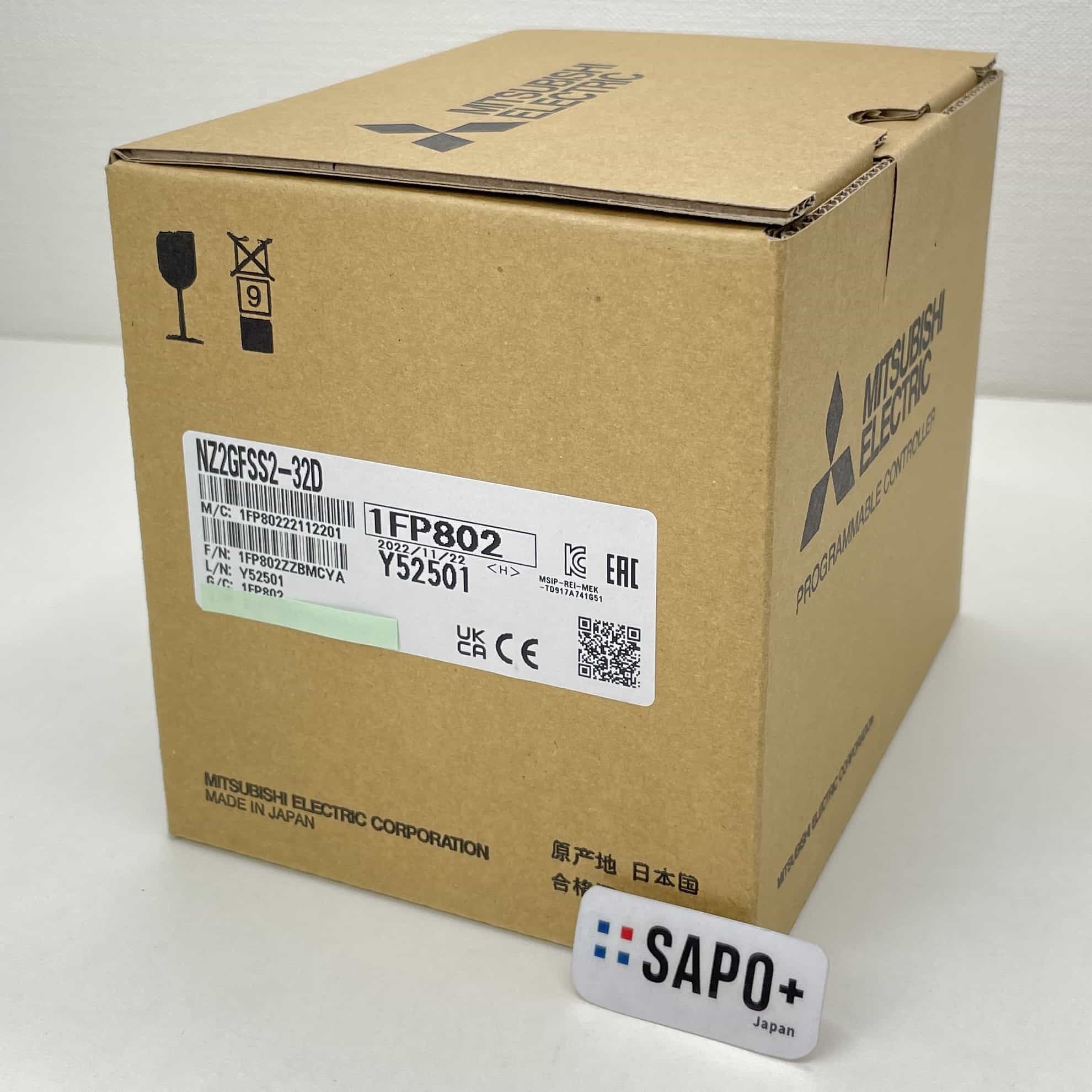 NZ2GFSS2-32D 2022年製 CC-Link IE Field Network 安全リモートI/Oユニット（入力ユニット） 三菱電機