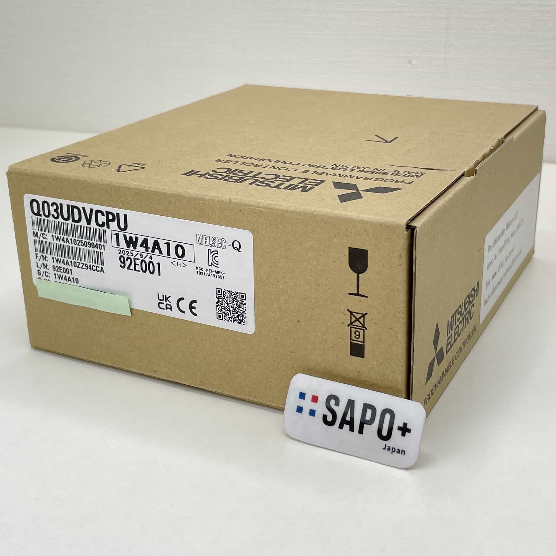 Q03UDVCPU 2025年製 CPUユニット（高応答・高速タイプ） 三菱電機