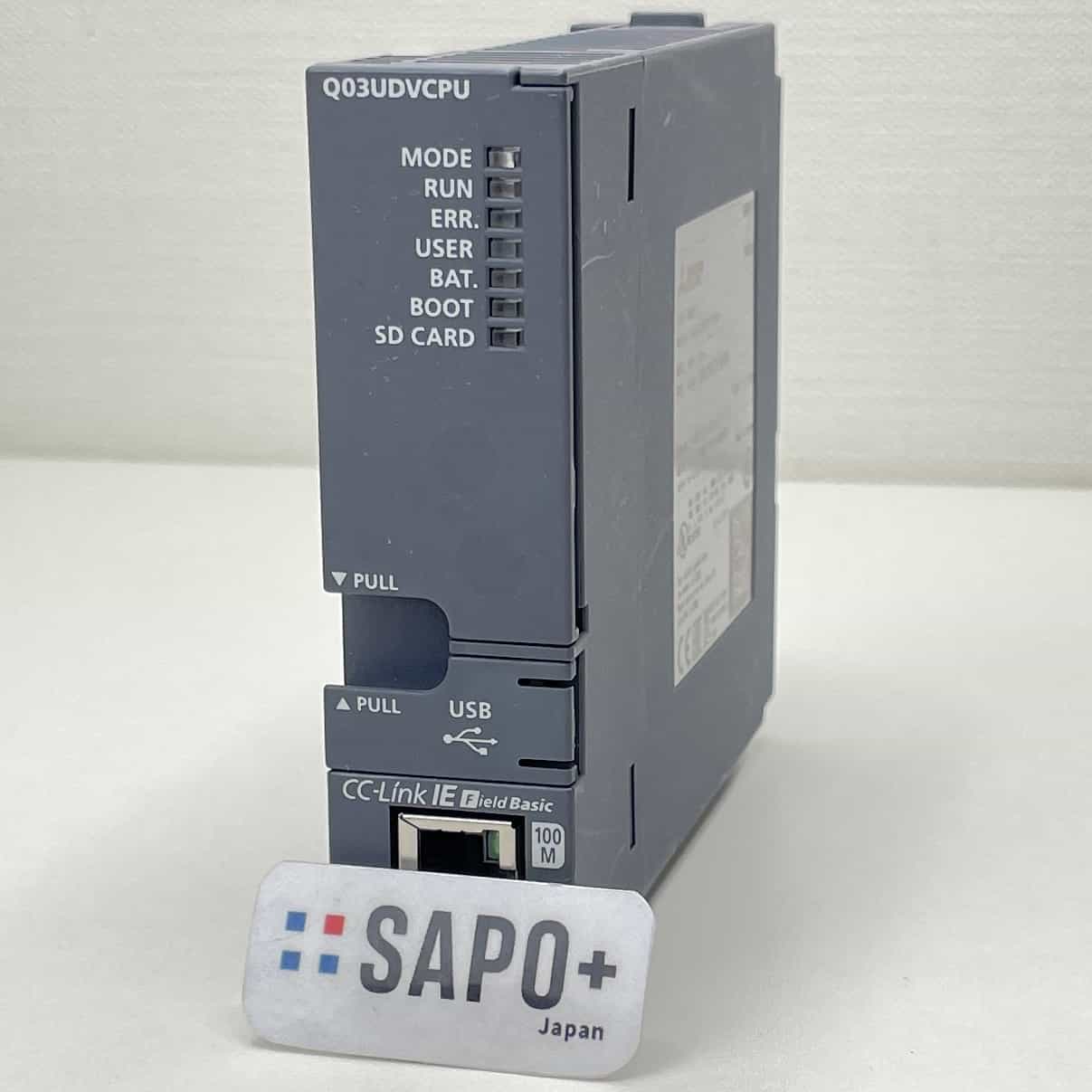 Q03UDVCPU 2021年製 初期化済 CPUユニット（高応答・高速タイプ） 三菱電機