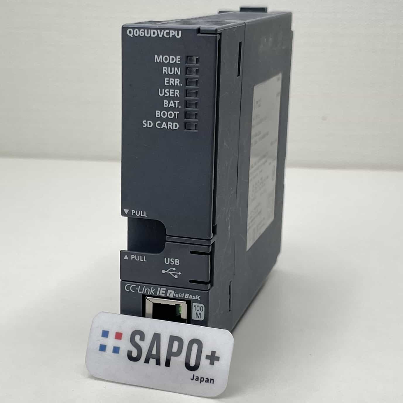 Q06UDVCPU 2018年製 初期化済 CPUユニット（高応答・高速タイプ） 三菱電機