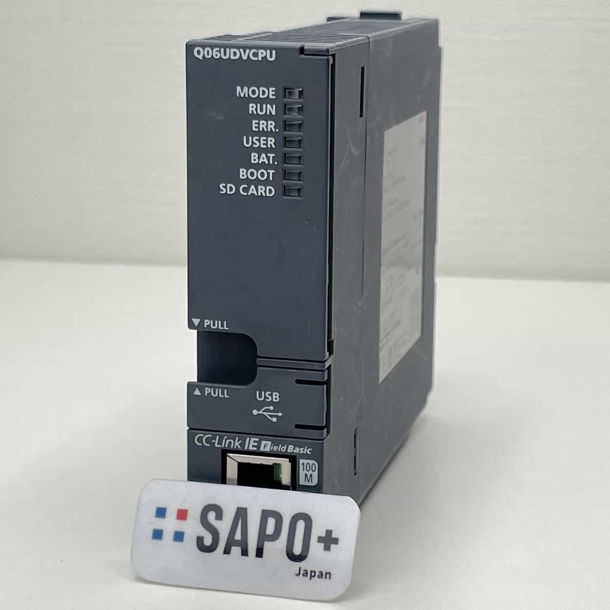Q06UDVCPU 2018年製 初期化済 CPUユニット（高応答・高速タイプ） 三菱電機