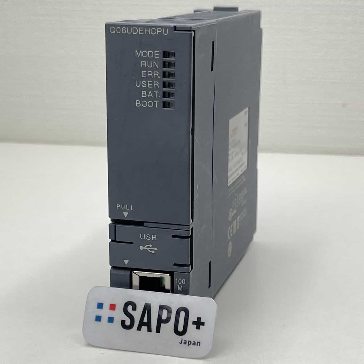 Q06UDEHCPU 2019年製 初期化済 CPUユニット（ネットワーク機能内蔵タイプ） 三菱電機