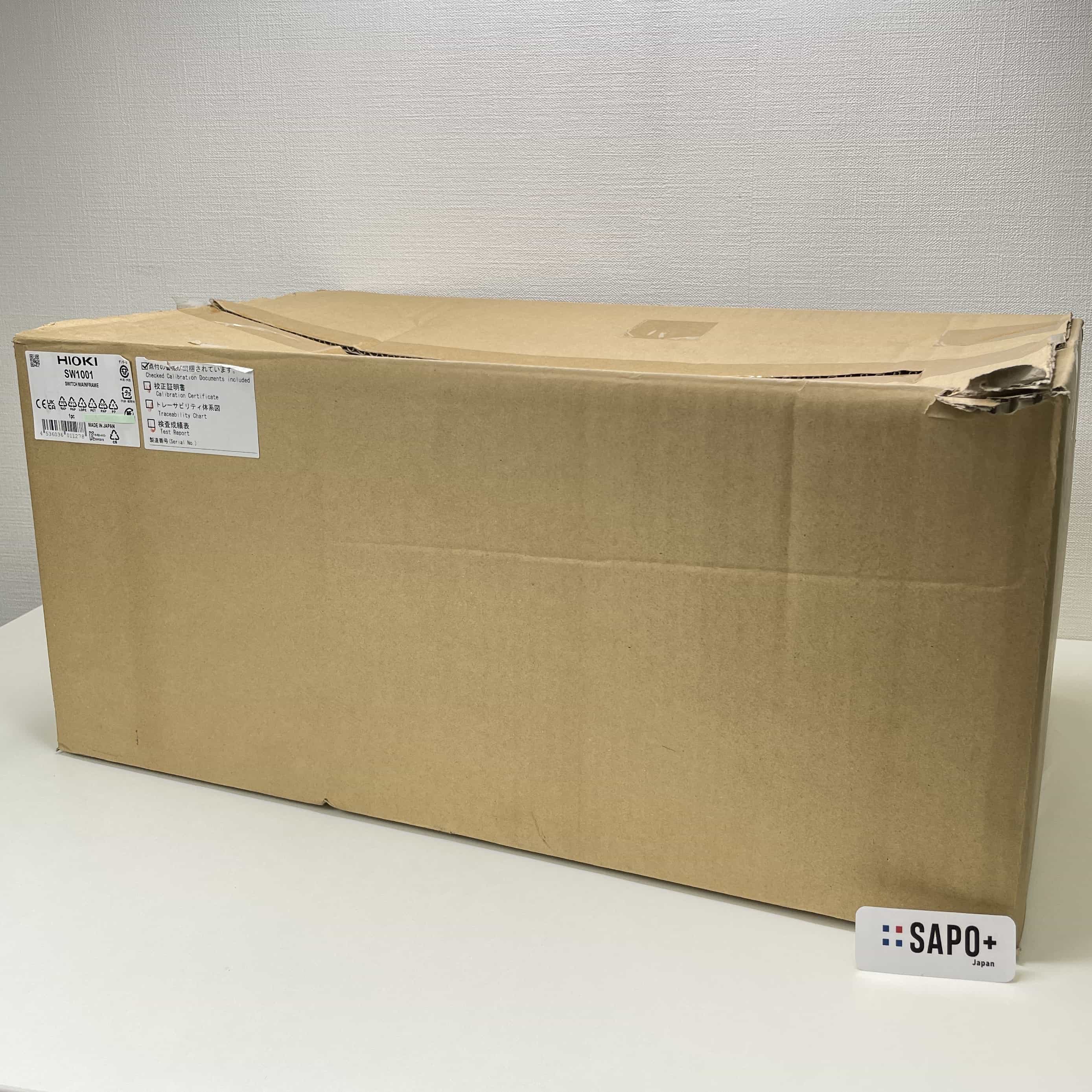 SW1001 2023年製 箱開封済/校正証明書無 スイッチメインフレーム（測定用スイッチングシステム） HIOKI