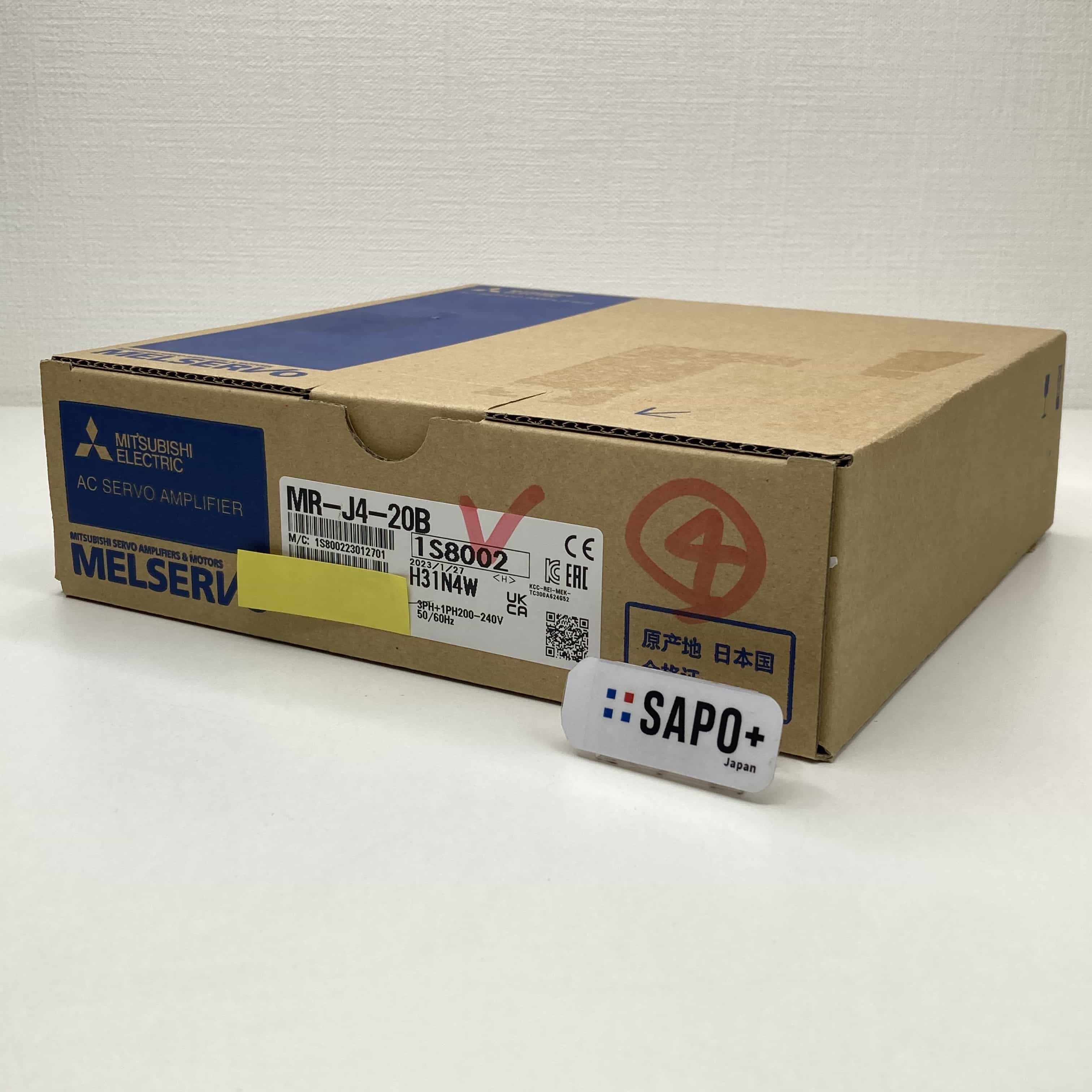 MR-J4-20B 2023年製 ACサーボアンプ 三菱電機