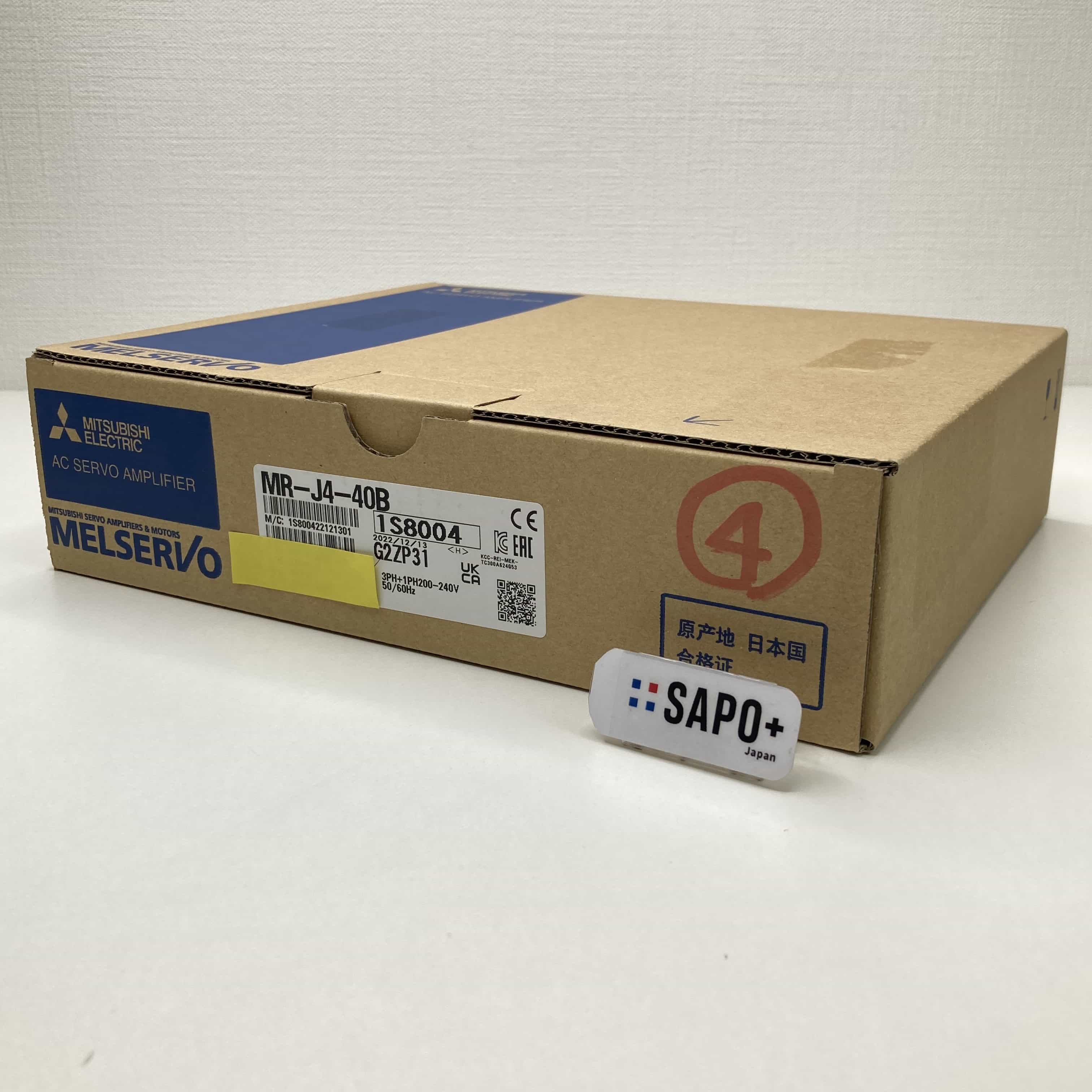 MR-J4-40B 2022年製 ACサーボアンプ 三菱電機