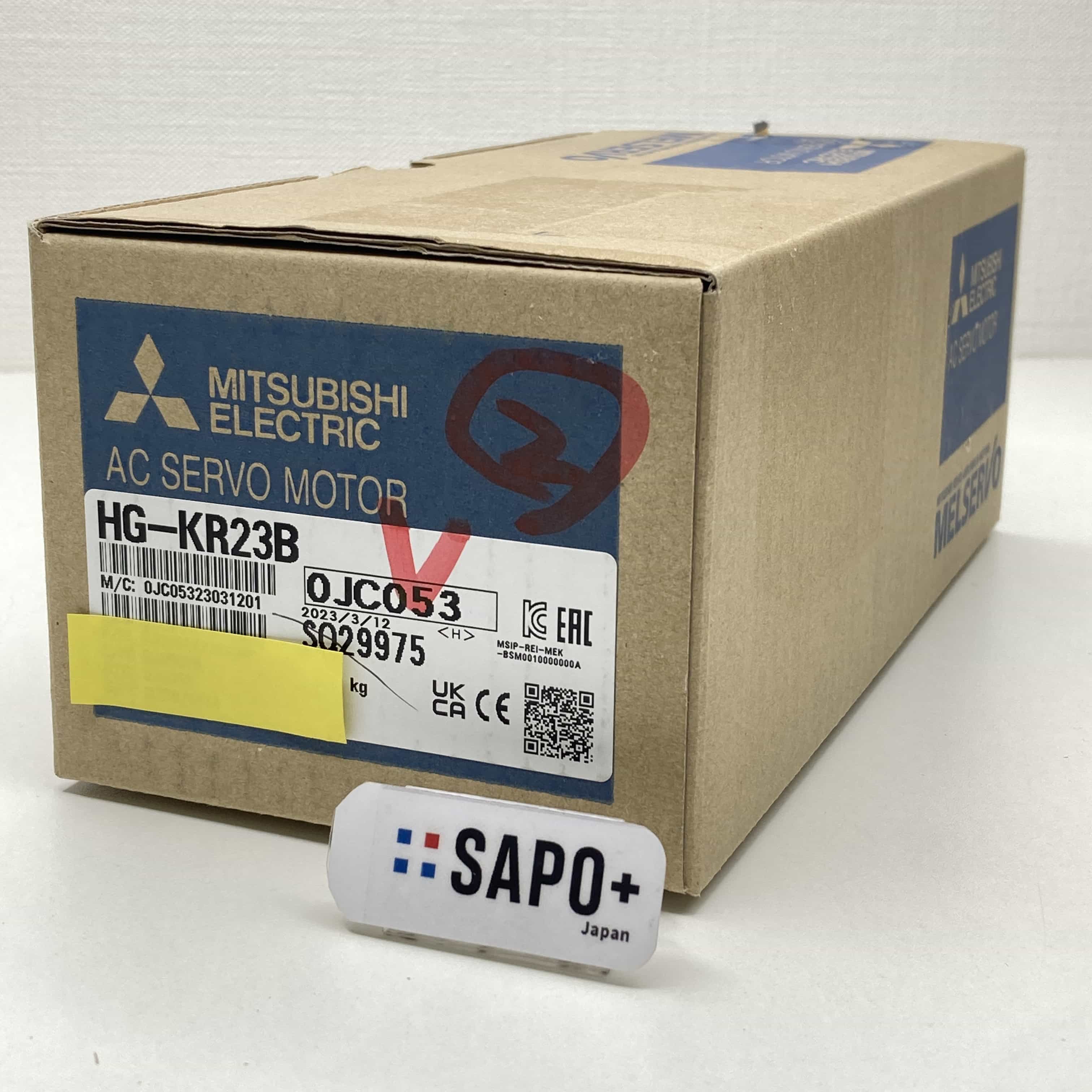 HG-KR23B 2023年製 ACサーボモータ 三菱電機