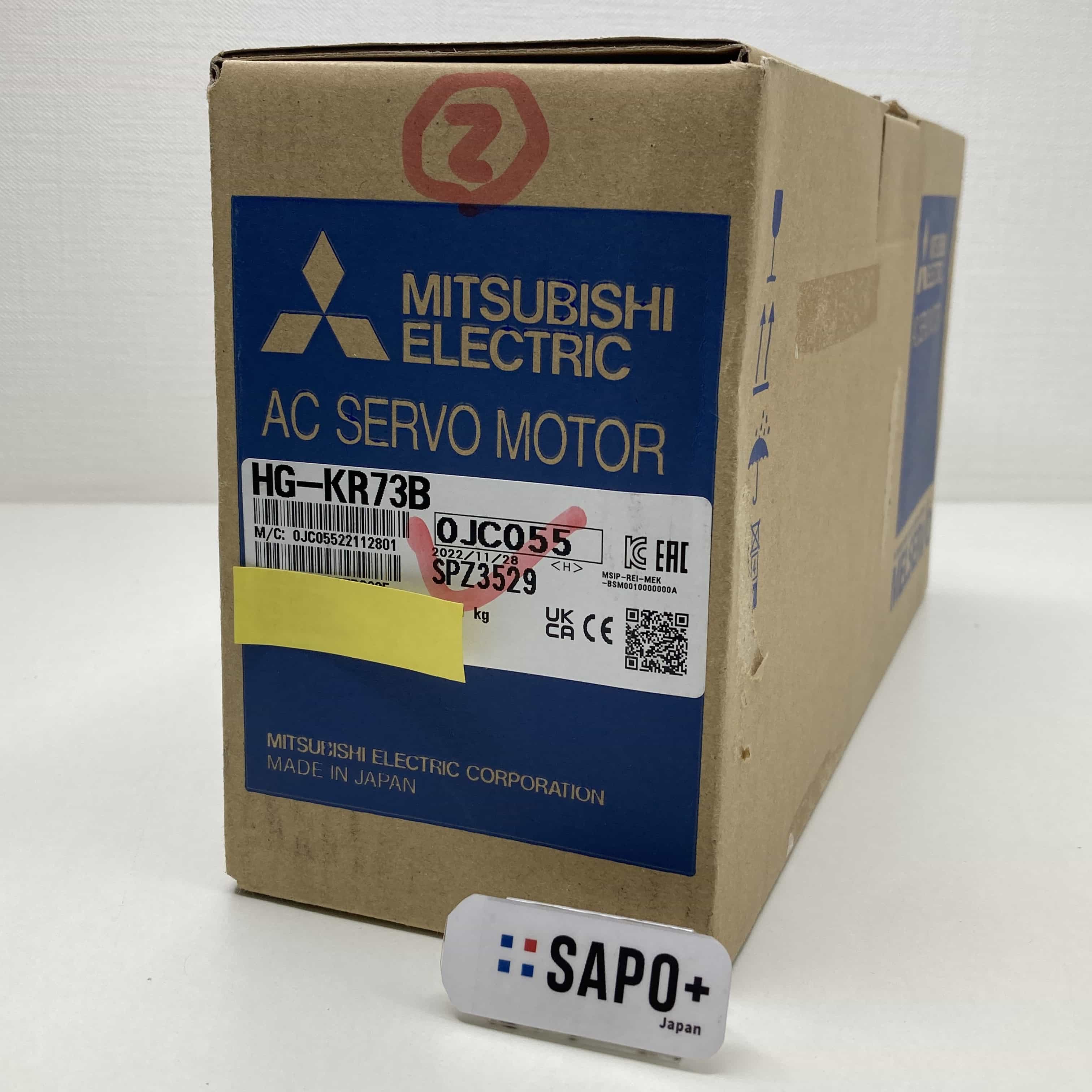 HG-KR73B 2022年製 ACサーボモータ 三菱電機