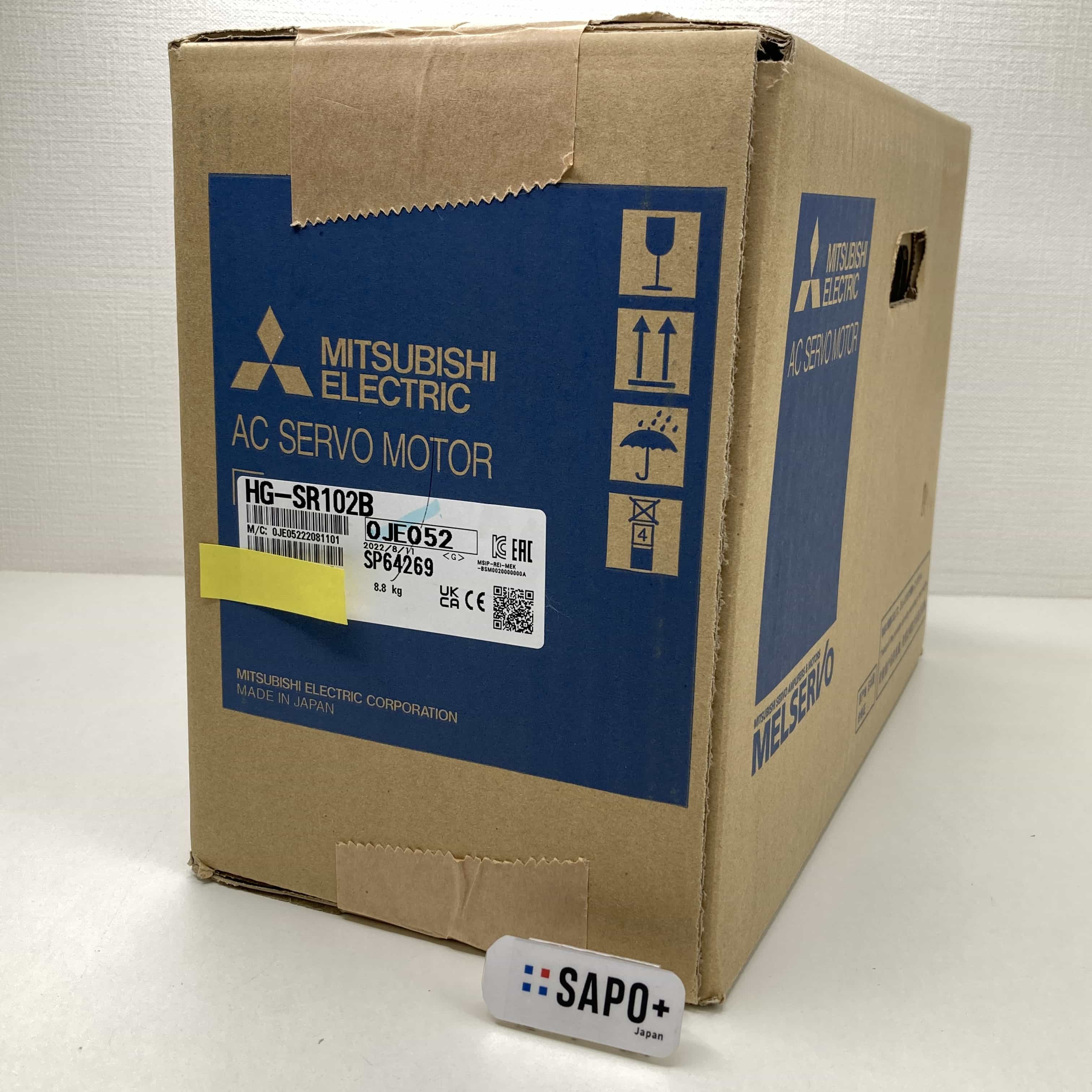HG-SR102B 2022年製 ACサーボモータ 三菱電機