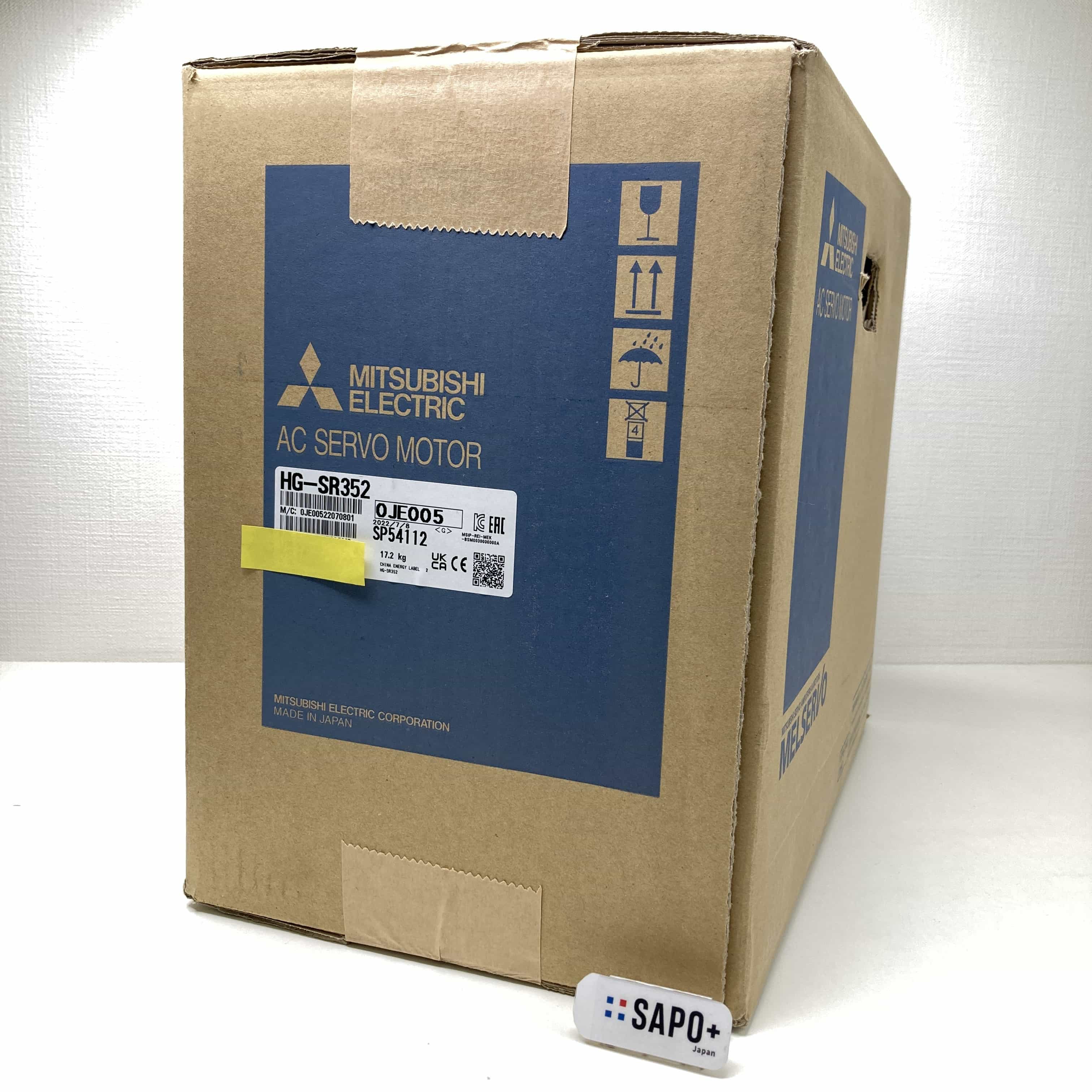 HG-SR352 2022年製 ACサーボモータ 三菱電機