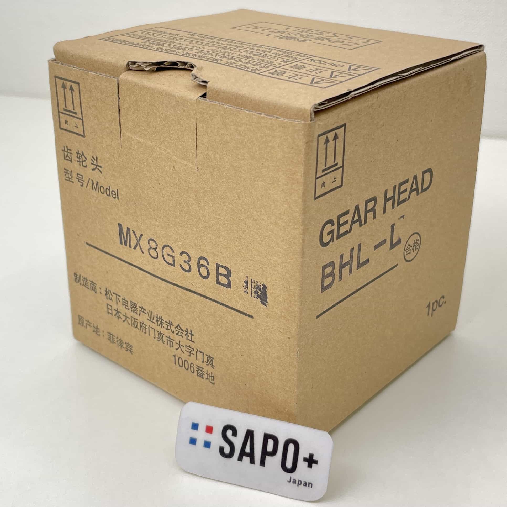 MX8G36B/GEAR HEAD BHL-L ギヤヘッド（インダクションモータ用・減速比1/36） パナソニック