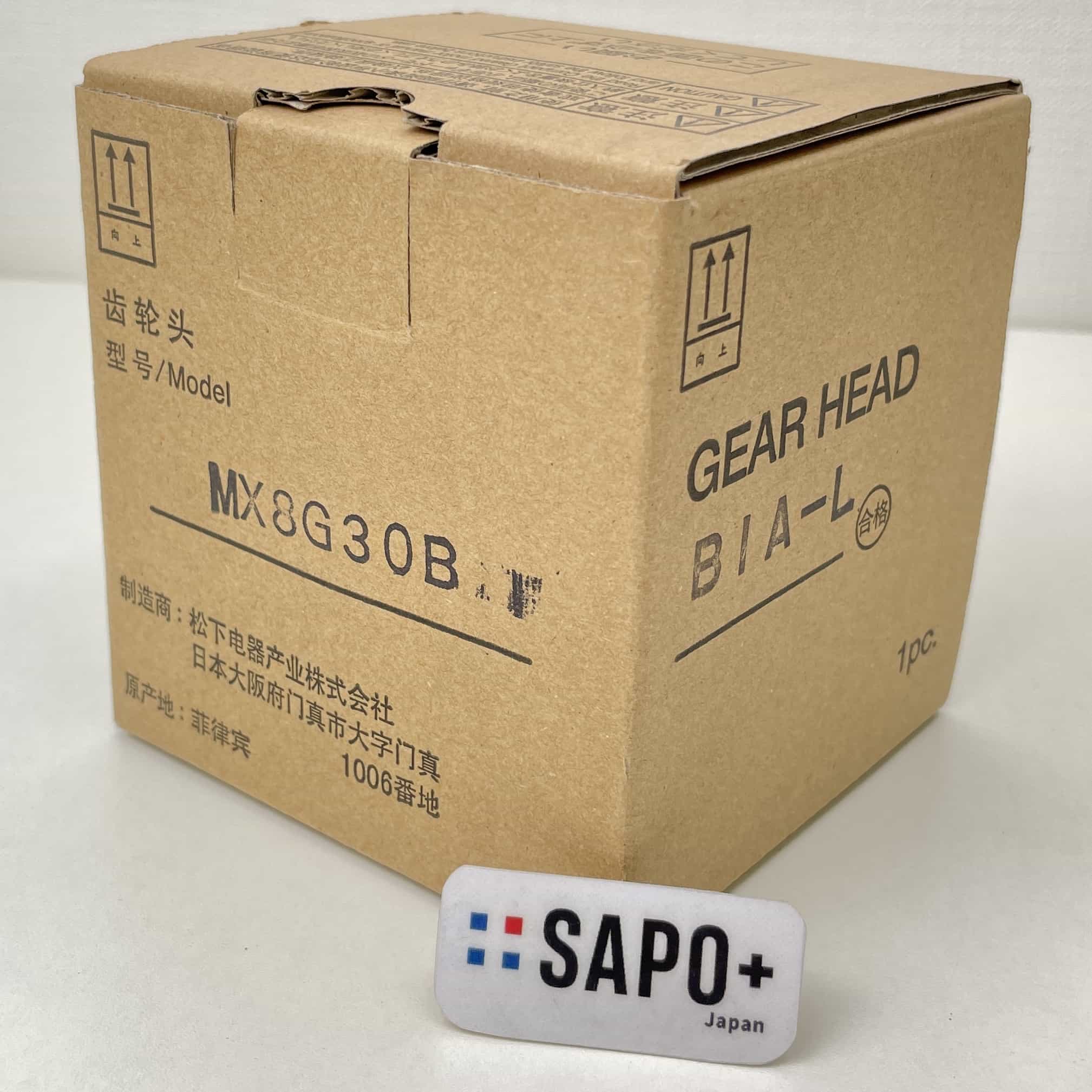 MX8G30B/GEAR HEAD BIA-L ギヤヘッド（インダクションモータ用・減速比1/30） パナソニック