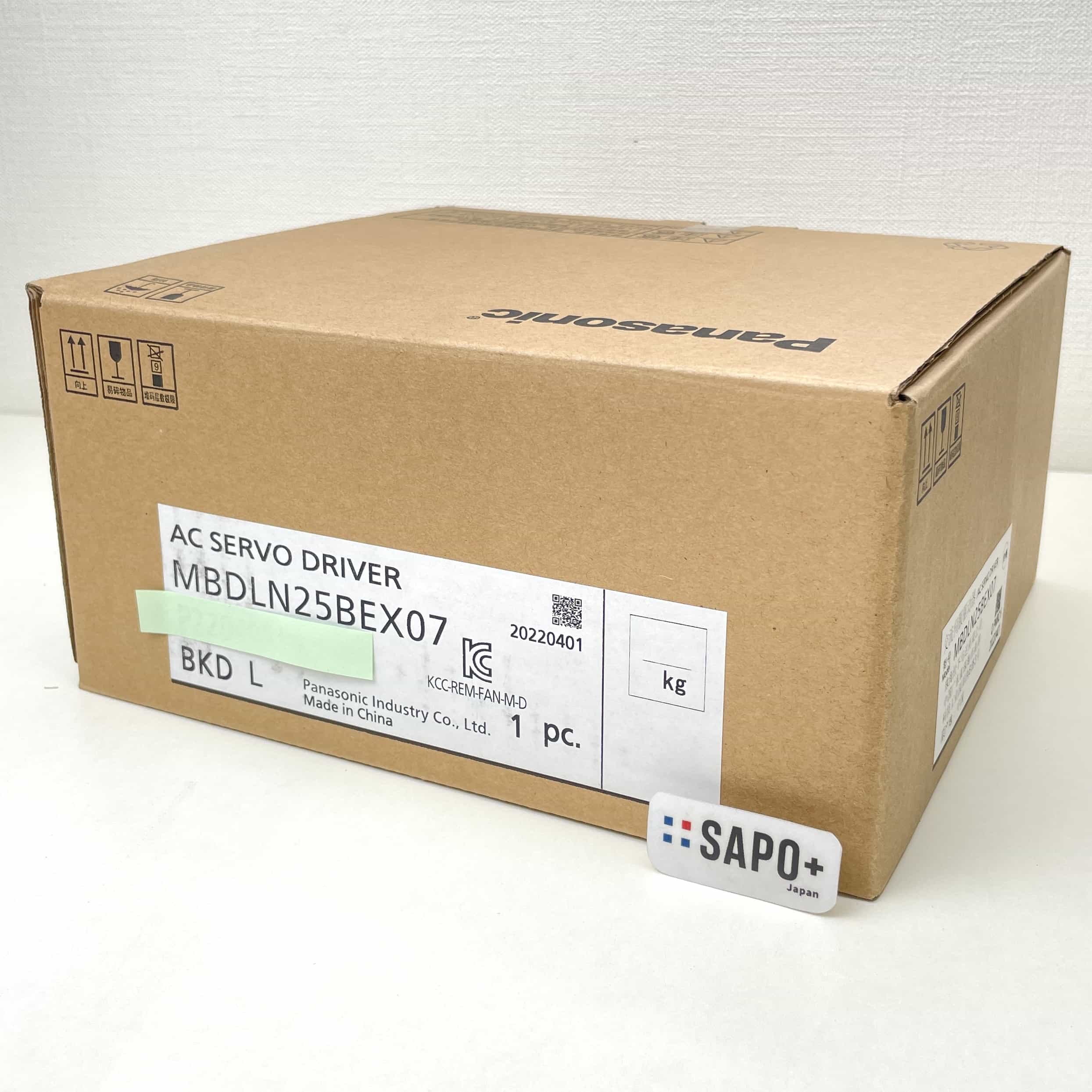 MBDLN25BEX07 2022年製 サーボドライバ（MINAS-A6Lシリーズ・リニアモータ駆動仕様・特殊仕様） パナソニック
