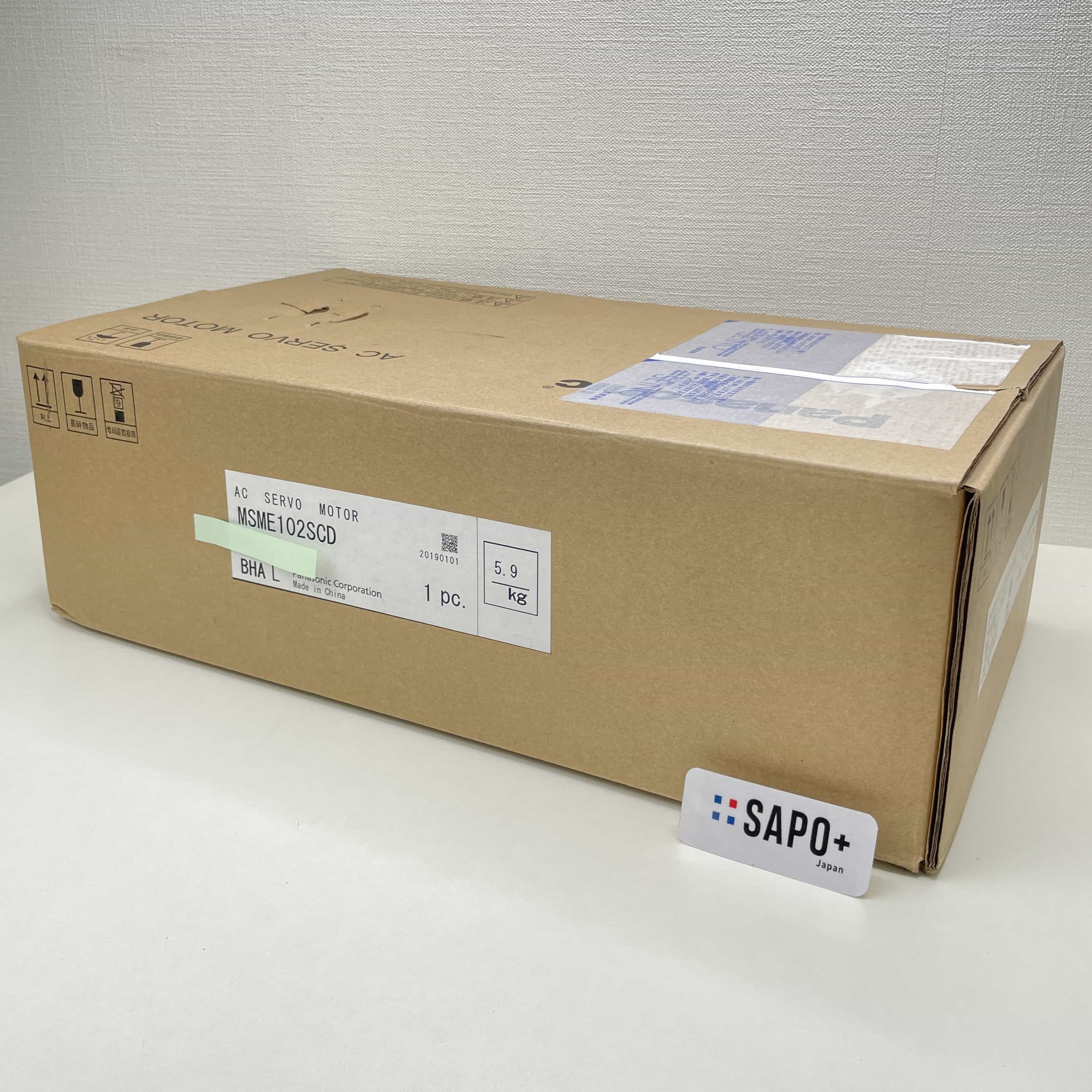 MSME102SCD 2019年製 ACサーモモータ（中慣性・中容量・1.0kW） パナソニック