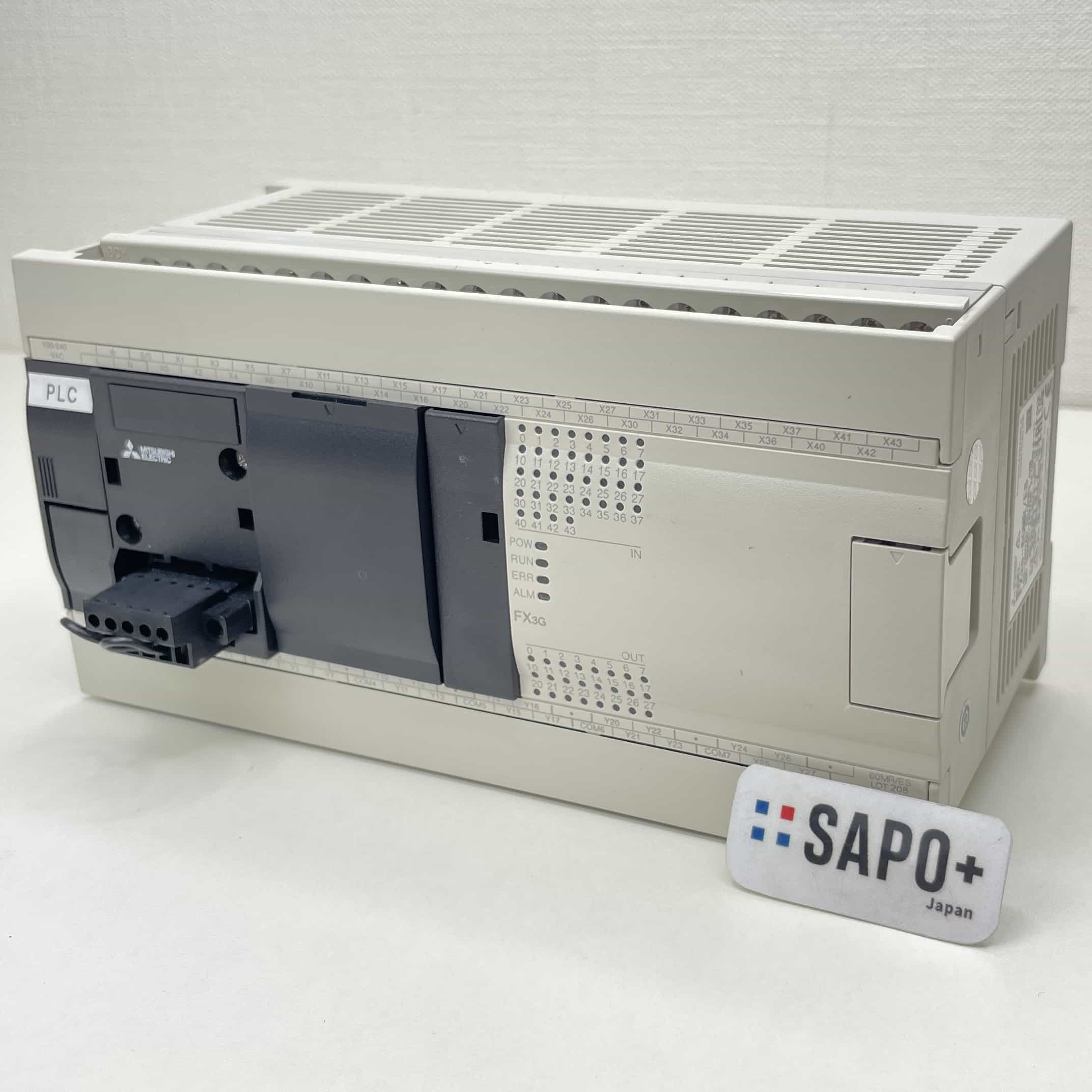 FX3G-60MR/ES 2020年製 マイクロシーケンサ（基本ユニット・AC電源/DC入力/リレー出力） 三菱電機