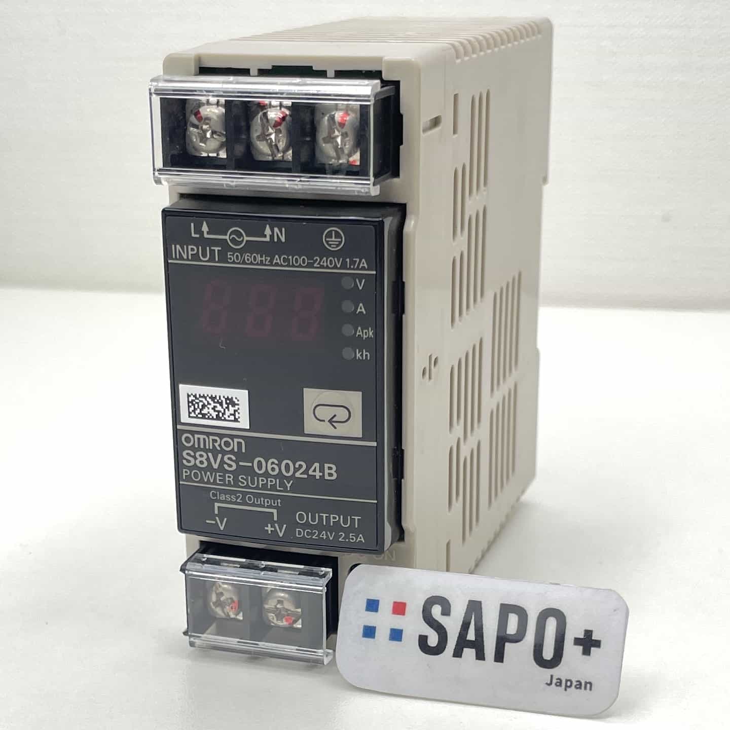 S8VS-06024B/ED2 スイッチング・パワーサプライ（表示モニター付仕様・交換時期お知らせ機能有・60W/24V） オムロン