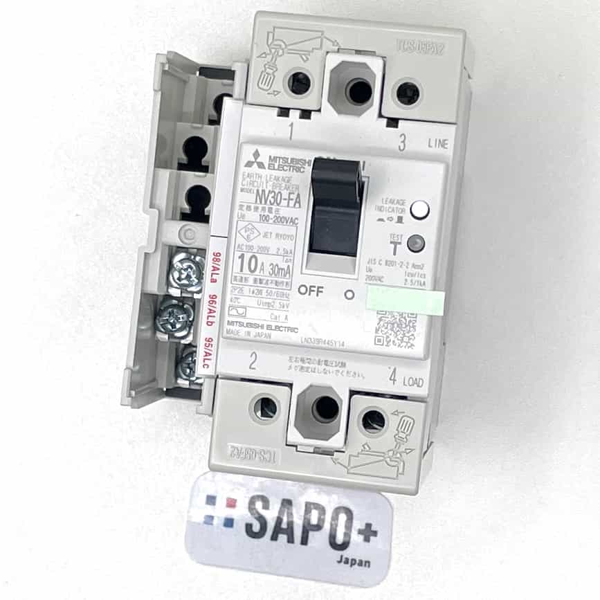 NV30-FA 2P 10A 漏電遮断器（高調波・サージ対応形・2極・定格電流10A） 三菱電機