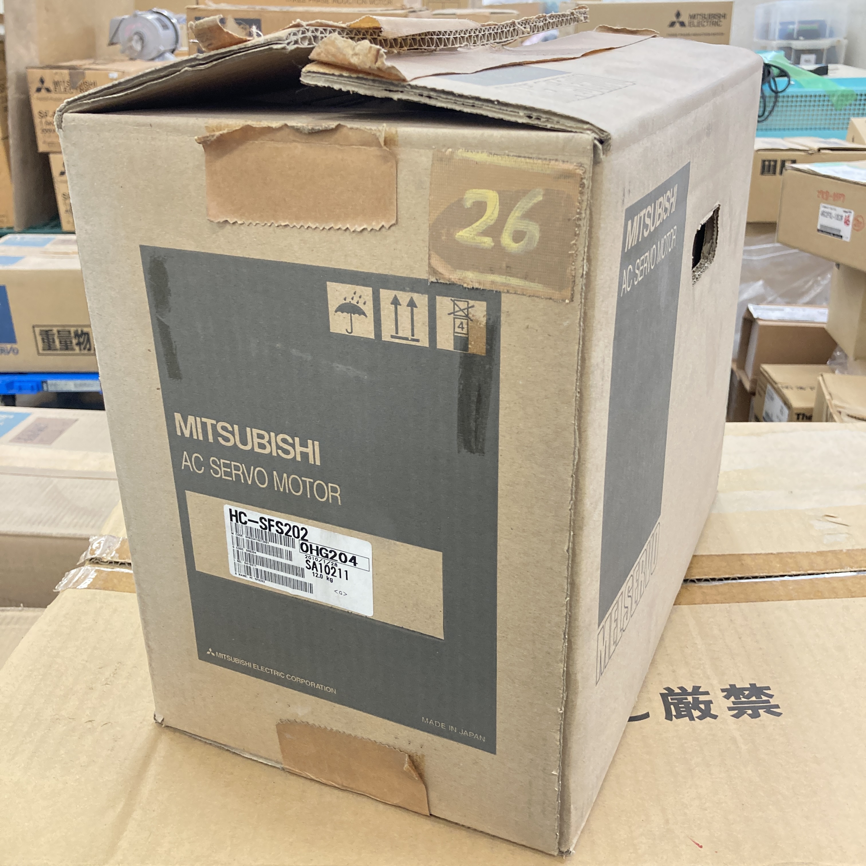 HC-SFS202 2010年製 ACサーボモータ 三菱電機