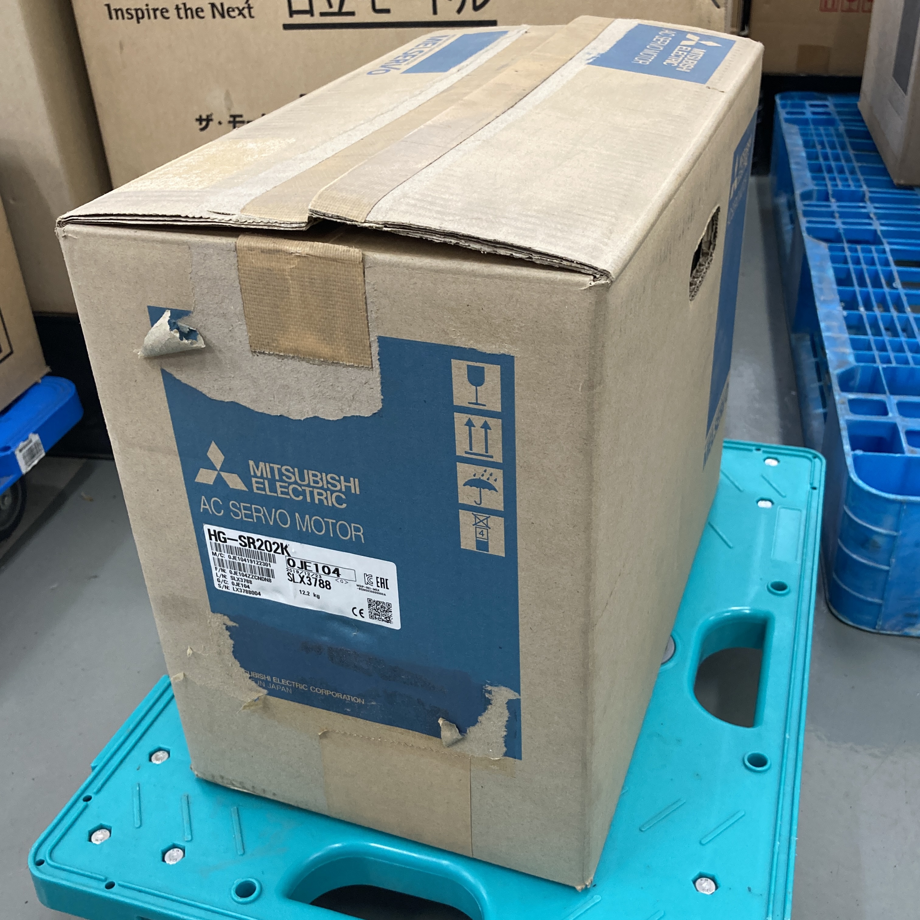 HG-SR202K 2019年製 箱開封済 ACサーボモータ 三菱電機