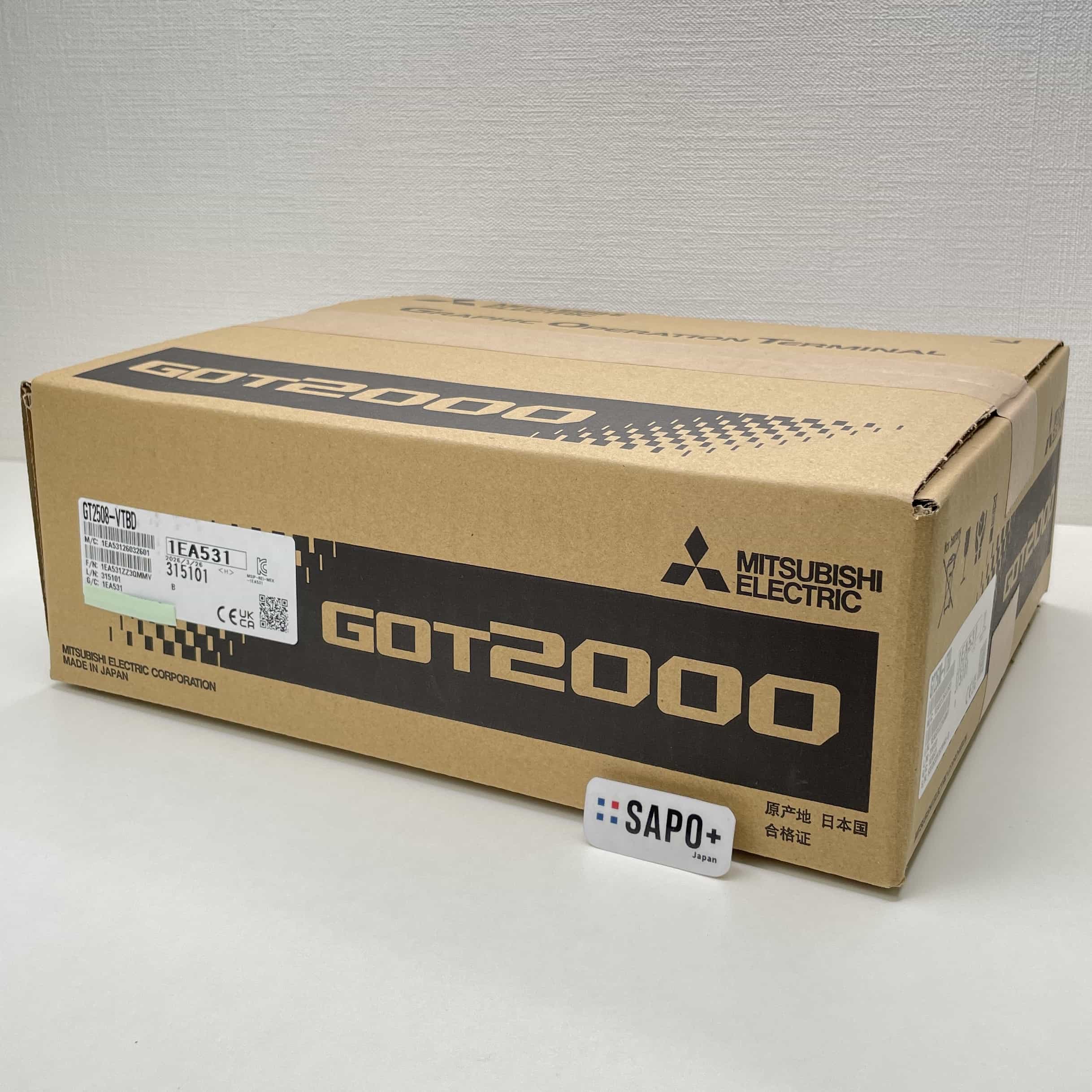 GT2508-VTBD 2026年製 表示器（GOT2000シリーズ・8.4型・DC電源仕様） 三菱電機
