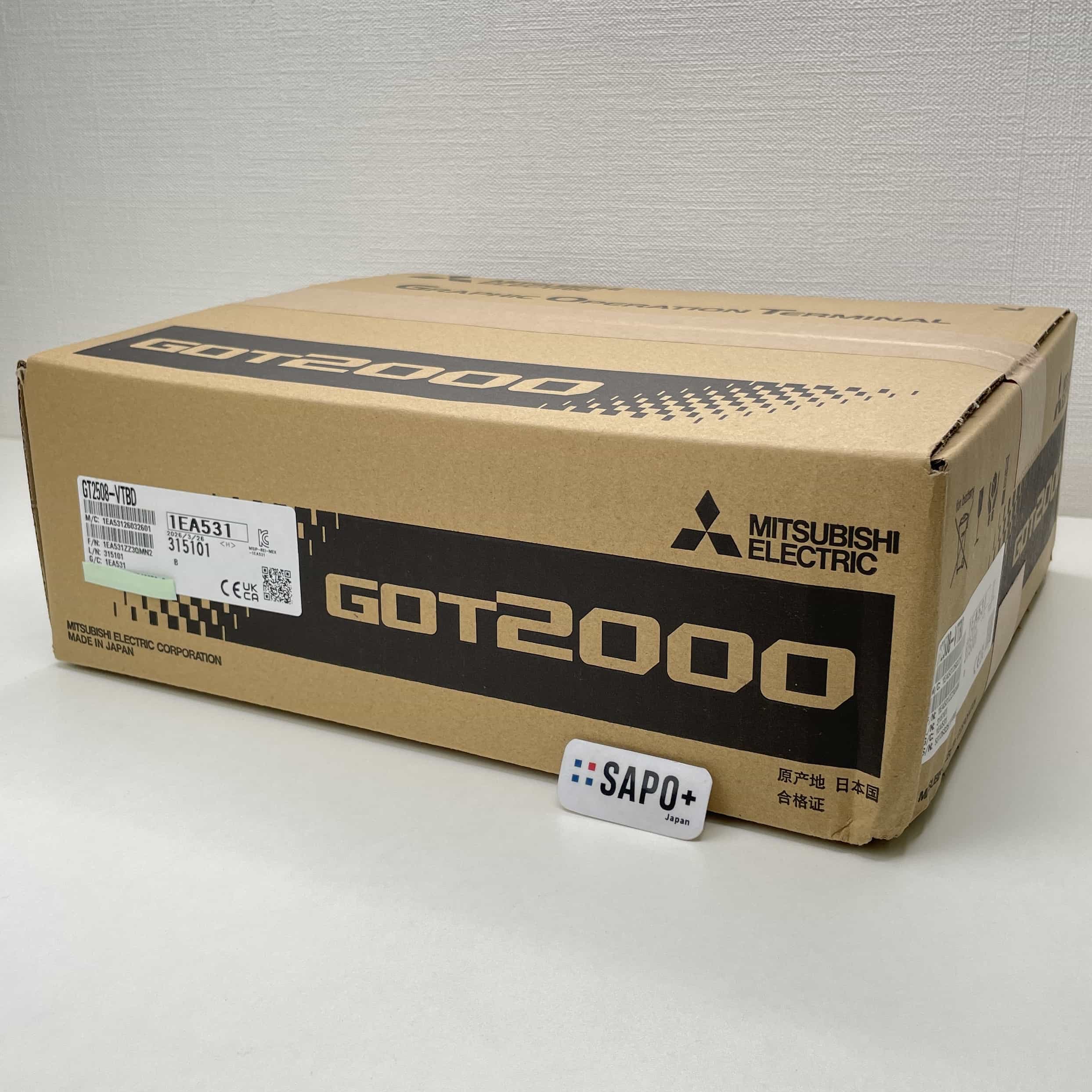 GT2508-VTBD 2026年製 表示器（GOT2000シリーズ・8.4型・DC電源仕様） 三菱電機