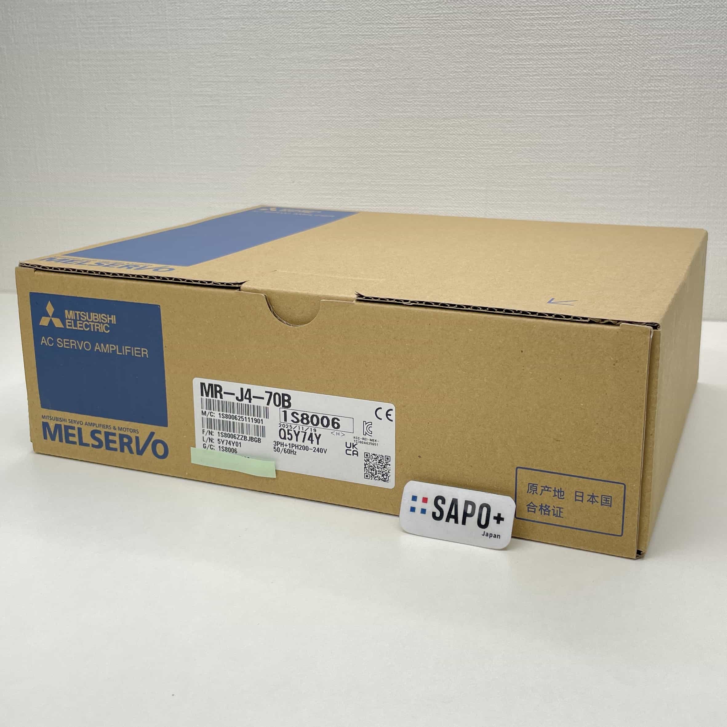 MR-J4-70B 2025年製 サーボアンプ（SSCNET?/H対応・0.75kW用） 三菱電機