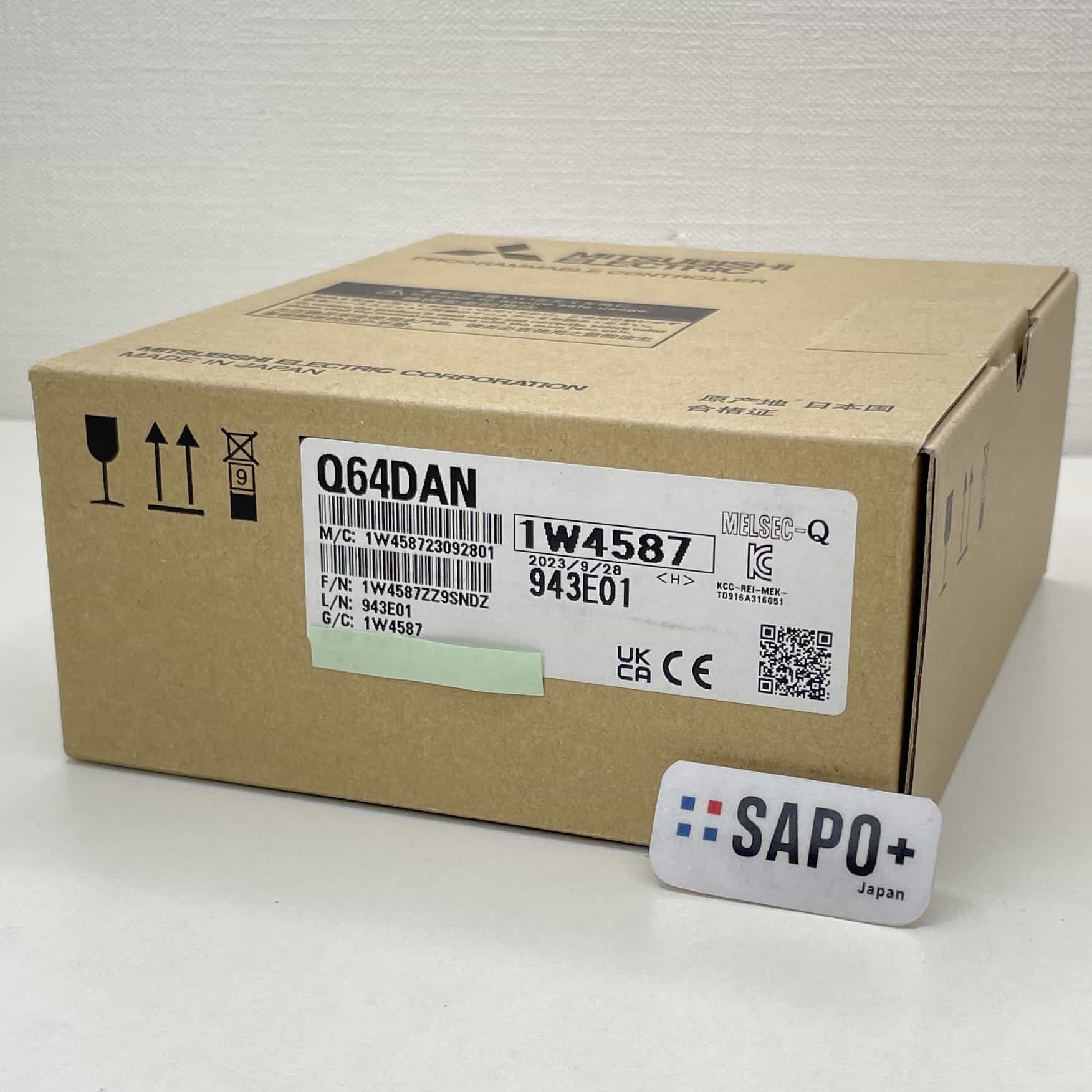 Q64DAN 2023年製 デジタル－アナログ変換ユニット（4チャンネル仕様） 三菱電機