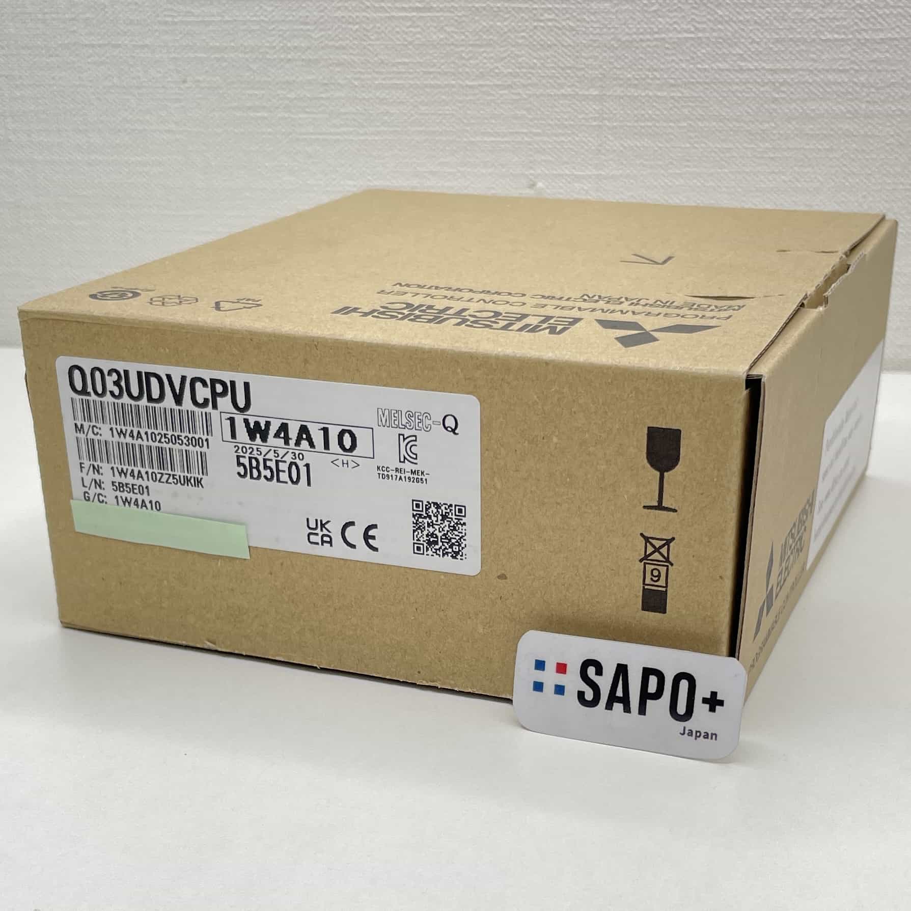 Q03UDVCPU 2025年製 CPUユニット（高応答・高速タイプ・プログラム容量30Kステップ） 三菱電機