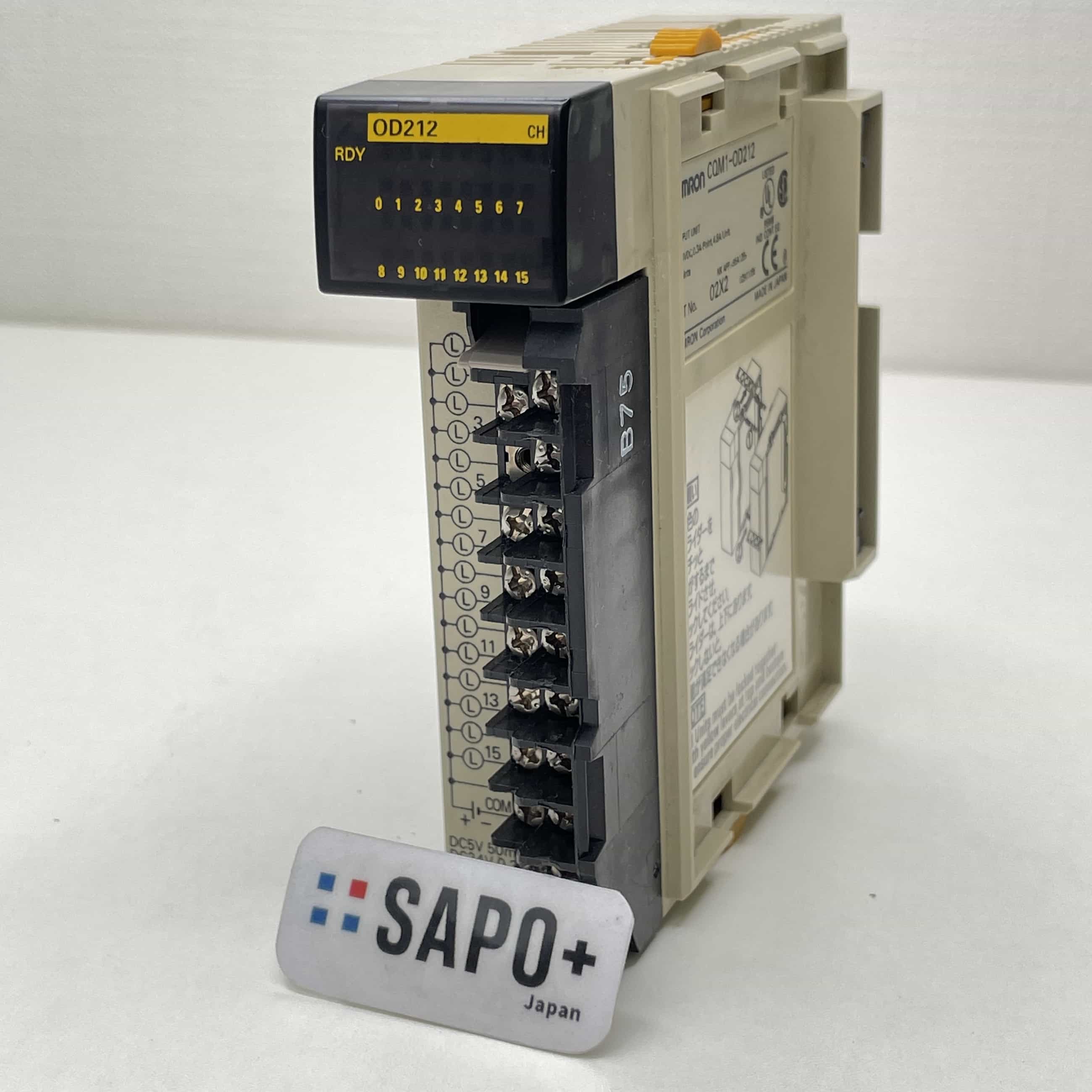 CQM1-OD212  上蓋無し/ねじ欠損有 トランジスタ出力ユニット オムロン