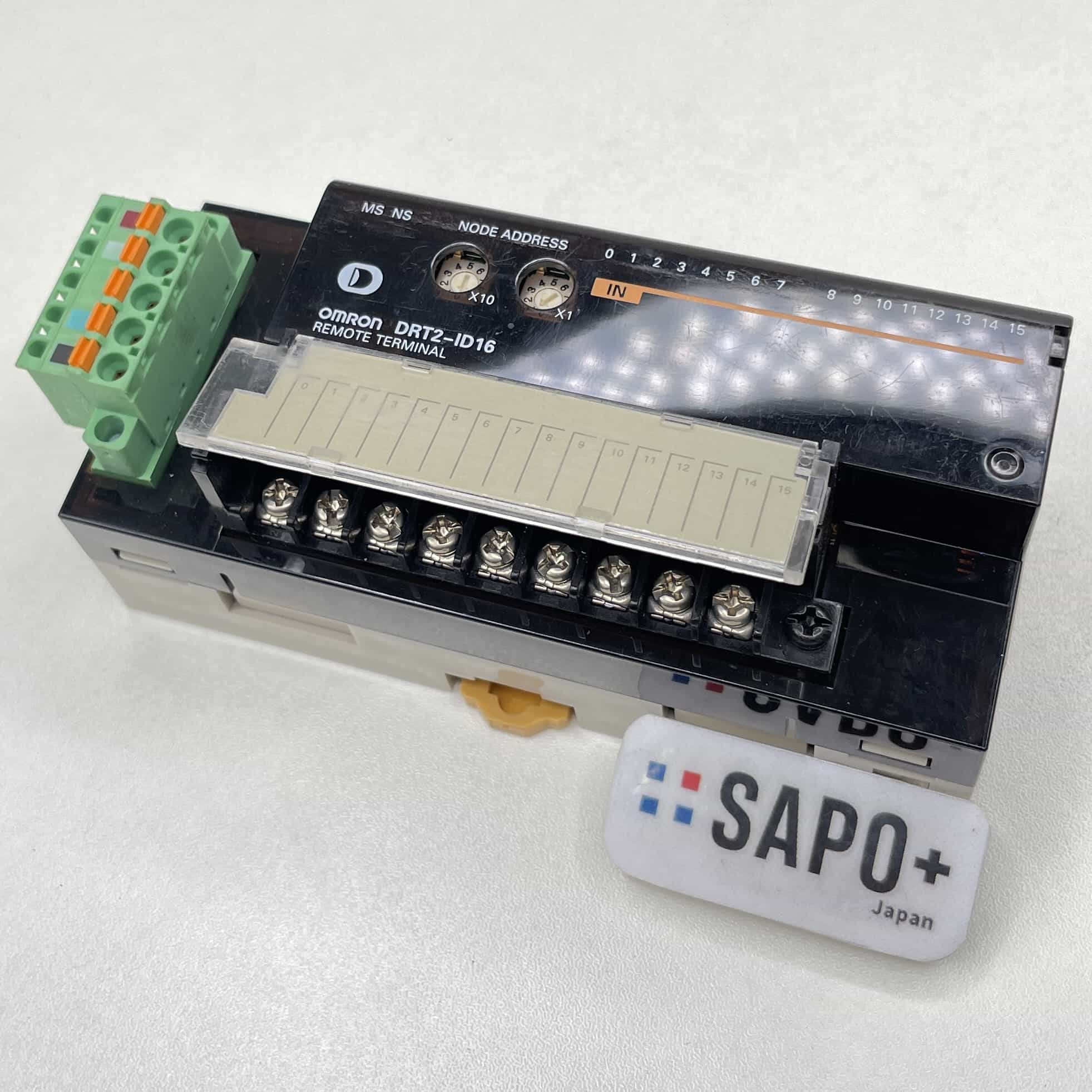DRT2-ID16 カバー欠け有 DeviceNetリモートI/Oターミナル オムロン