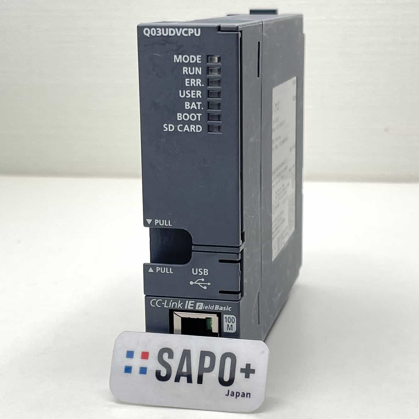 Q03UDVCPU 2018年製 初期化済 CPUユニット 三菱電機