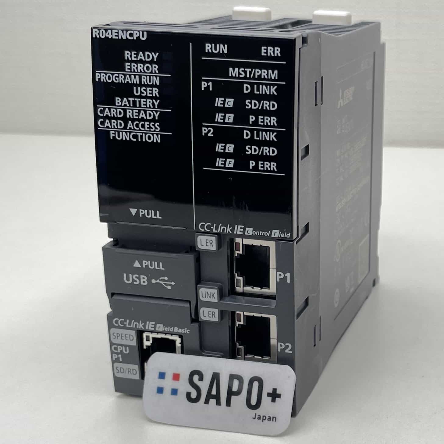 R04ENCPU 2023年製 初期化済 ネットワーク内蔵CPUユニット 三菱電機
