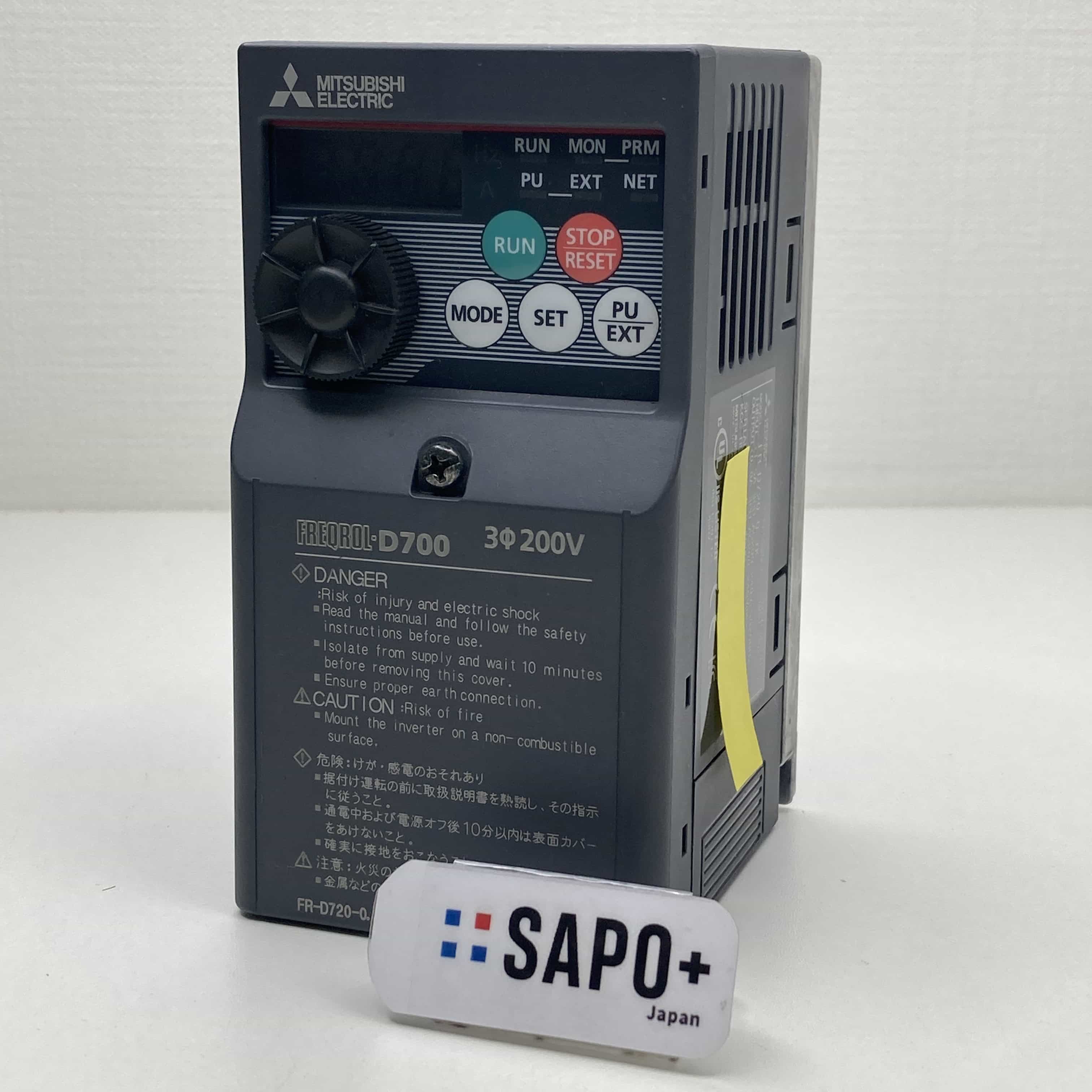 FR-D720-0.1K 2015年製 インバータ 三菱電機