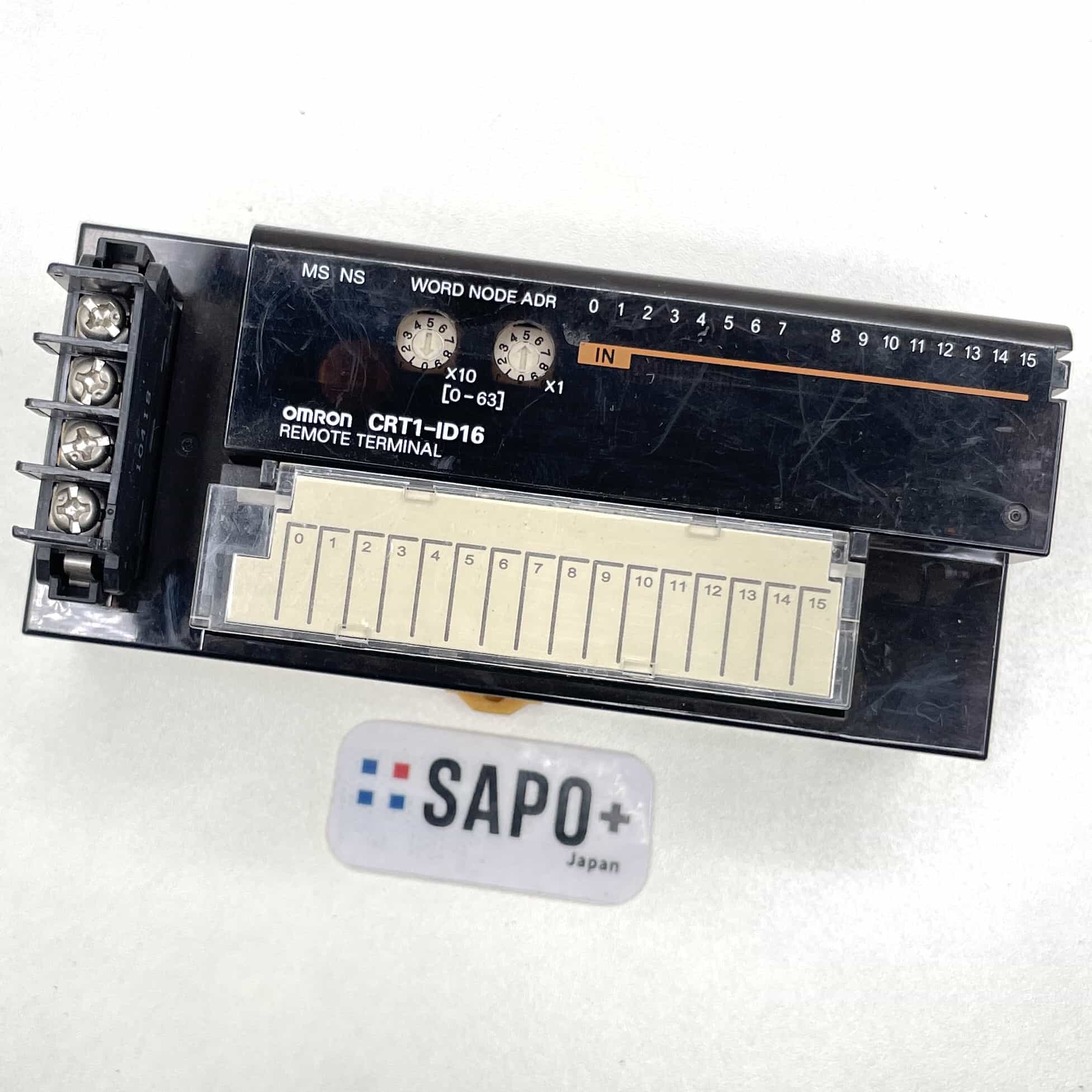 CRT1-ID16  カバー欠損 CompoNetスマートスライス入力ユニット オムロン