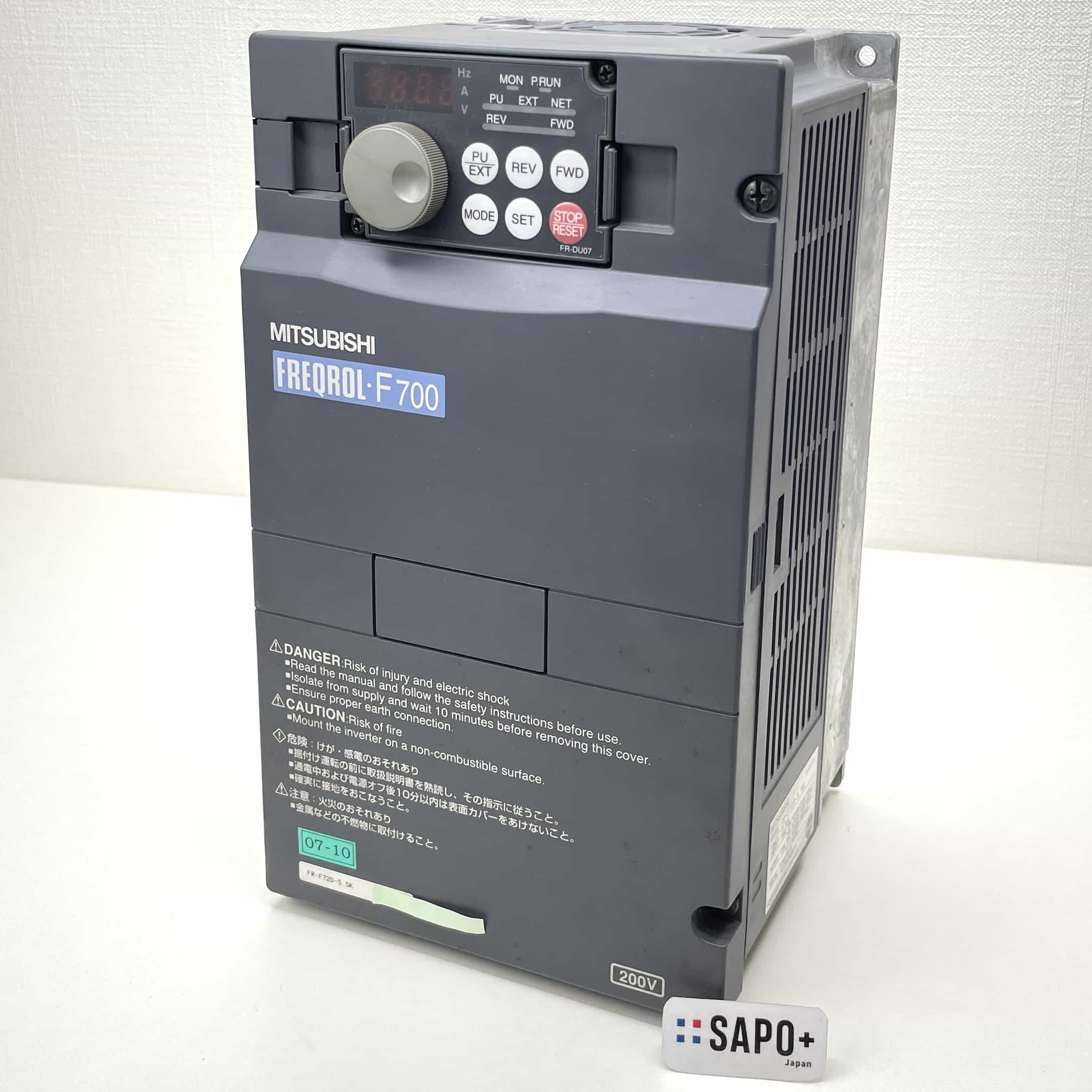 FR-F720-5.5K インバータ 三菱電機