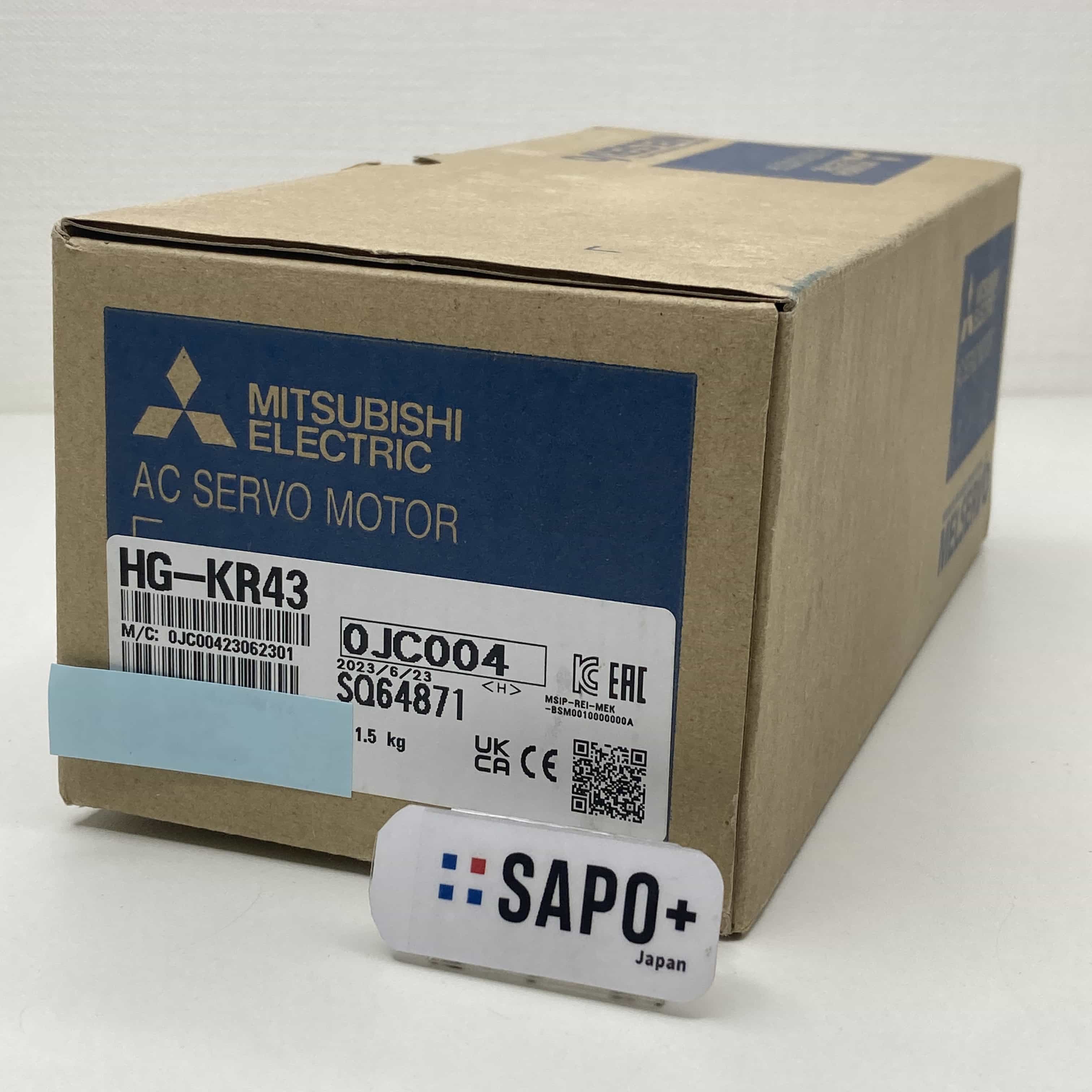 HG-KR43 2023年製 ACサーボモータ 三菱電機