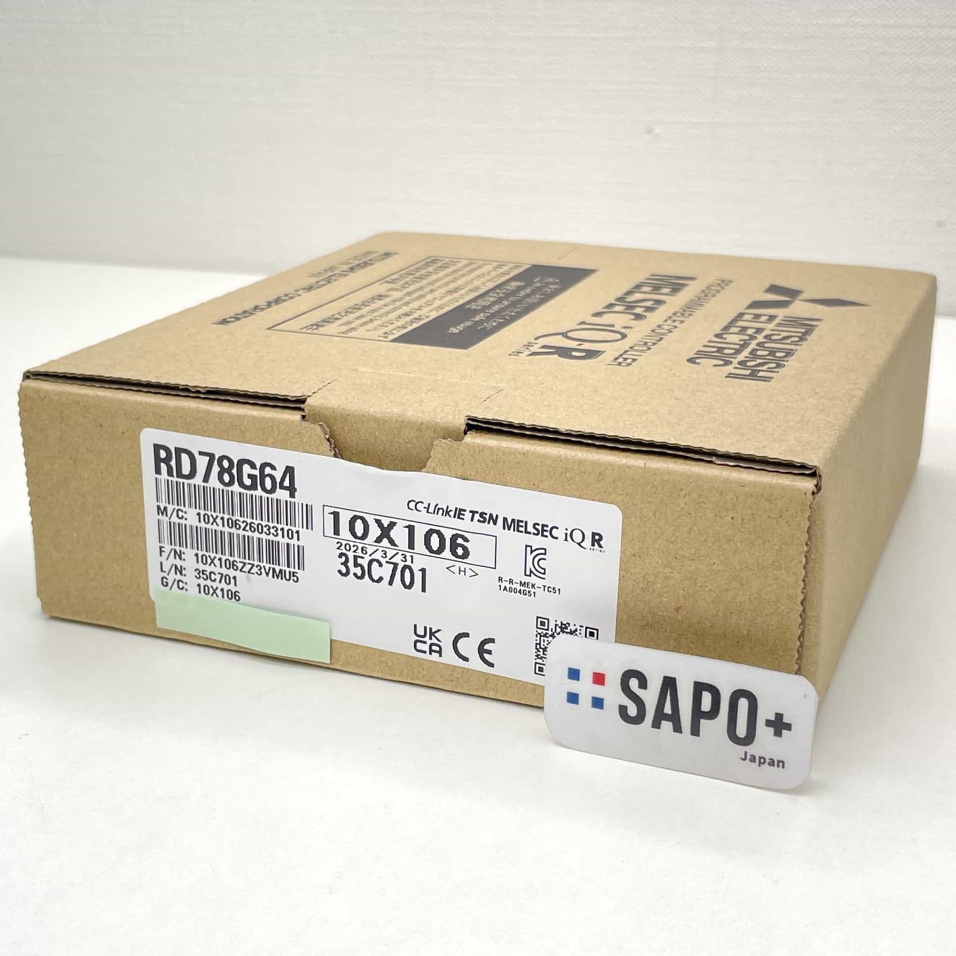 RD78G64 2026年製 モーションコントローラ 三菱電機