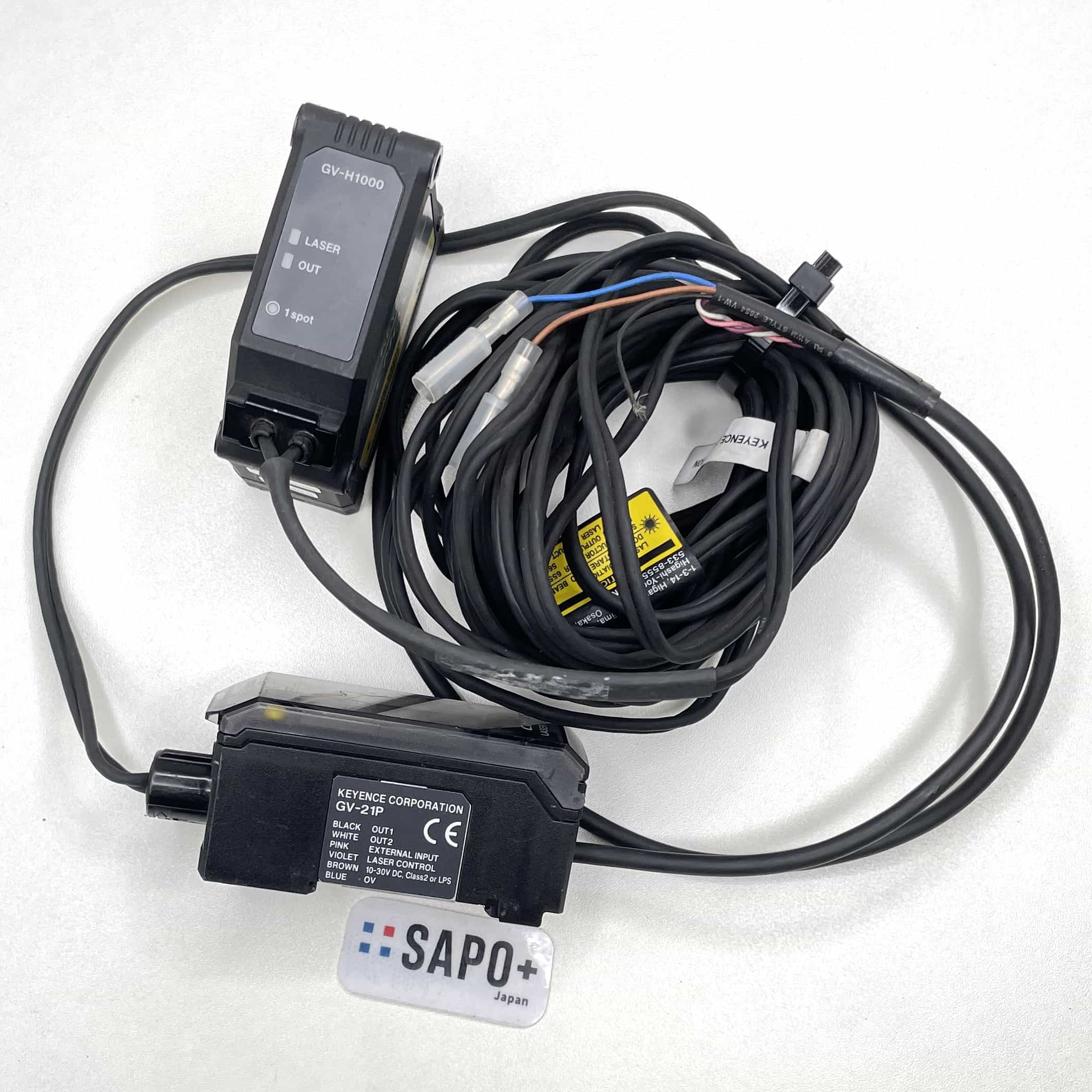 GV-H1000+GV21P デジタルCMOSレーザセンサ（アンプセット仕様） キーエンス